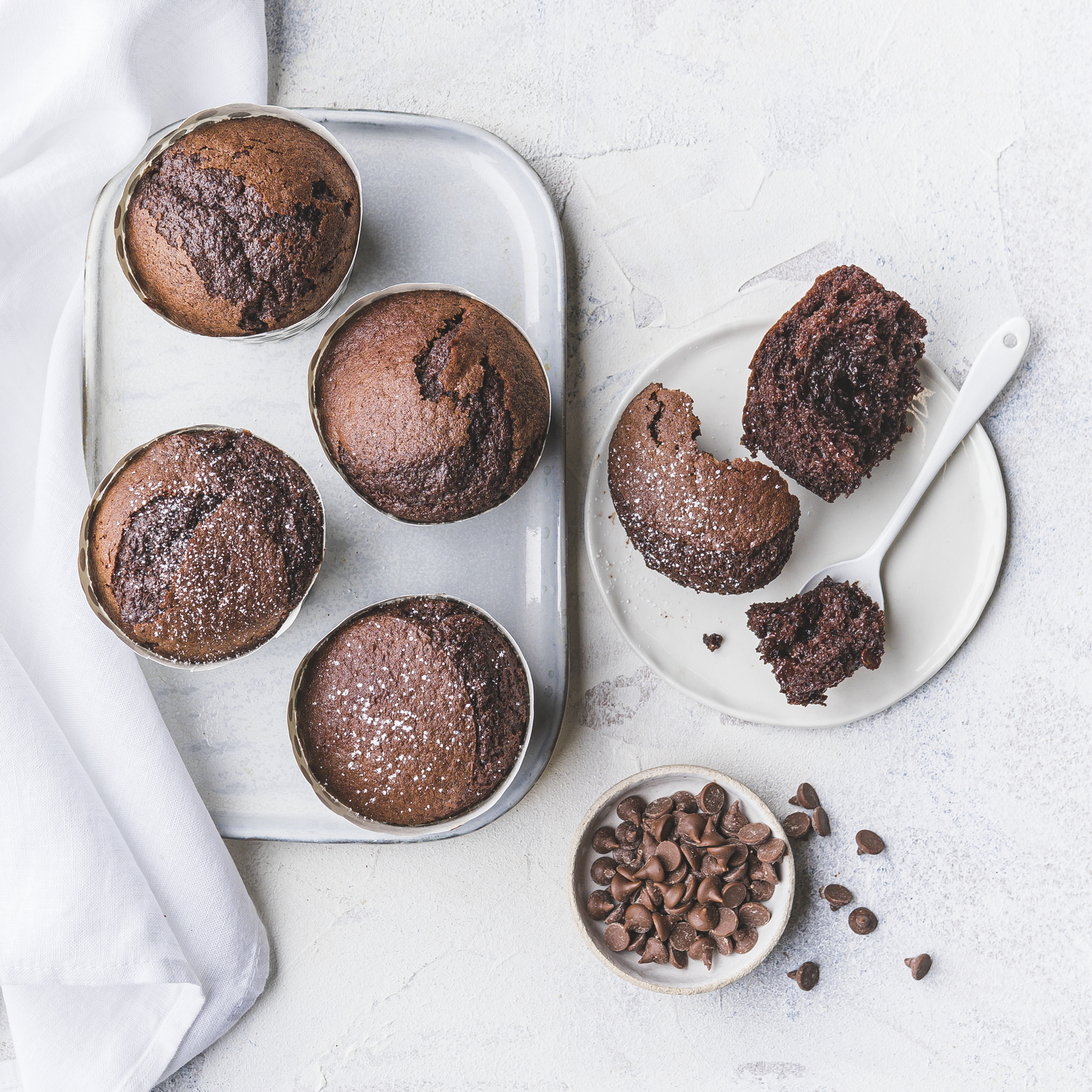 Chocolademuffins