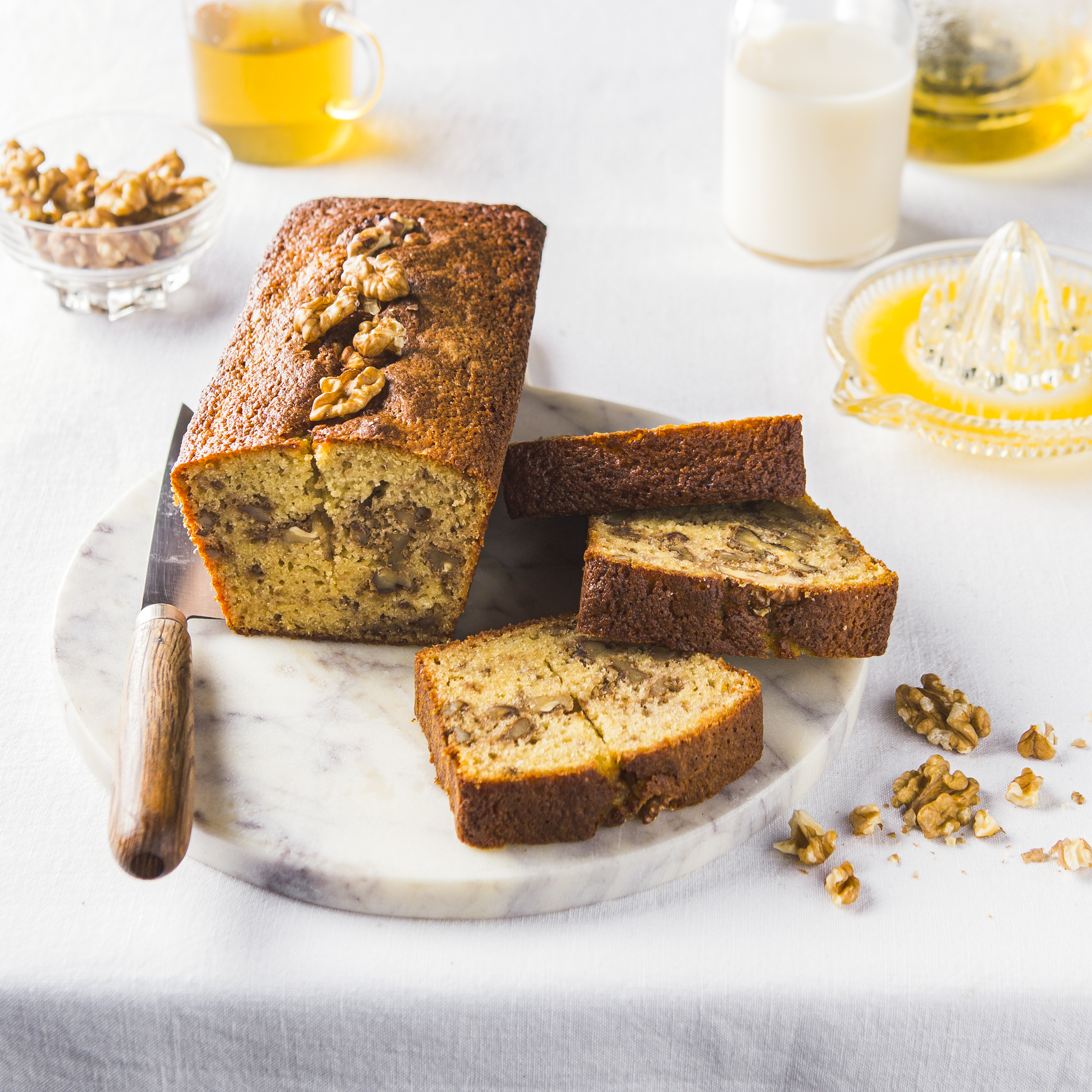 Pastel de nueces sin gluten