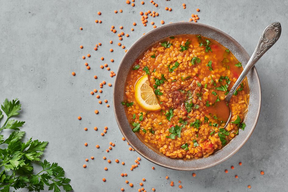 Dhal de lentilhas vermelhas