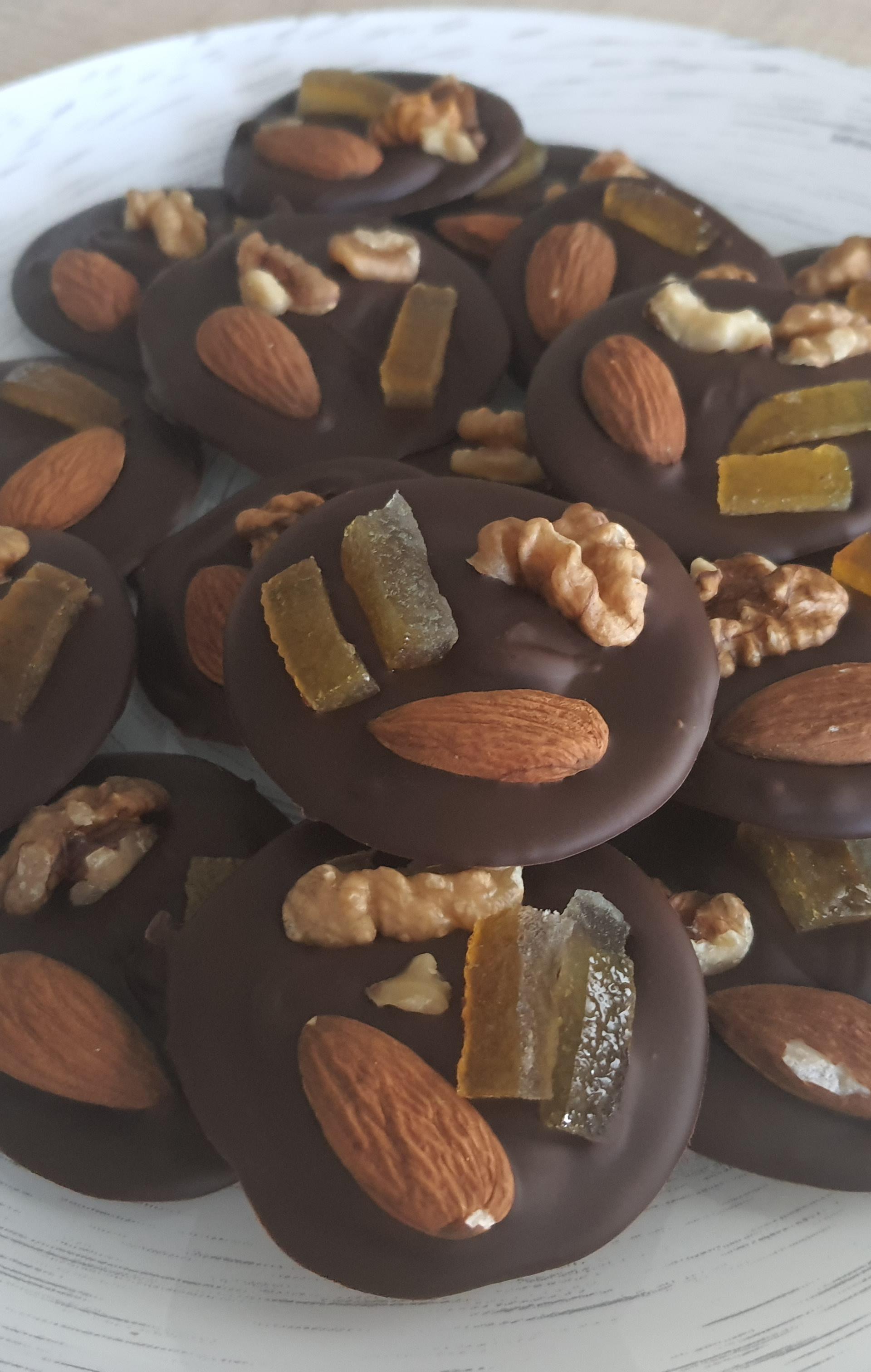 Mendiants en chocolat - Recette Cake Factory | Tefal