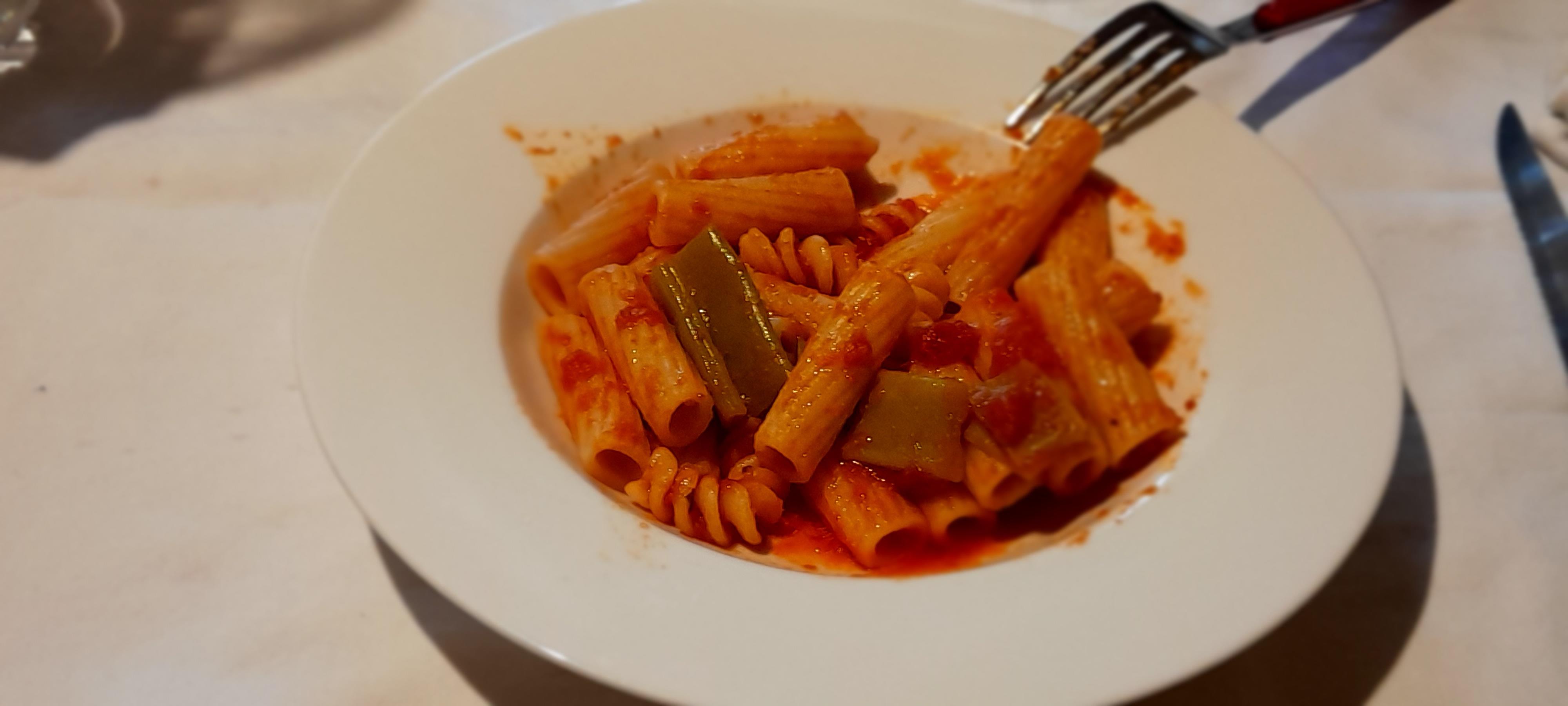 Sugo per pasta con i piattoni