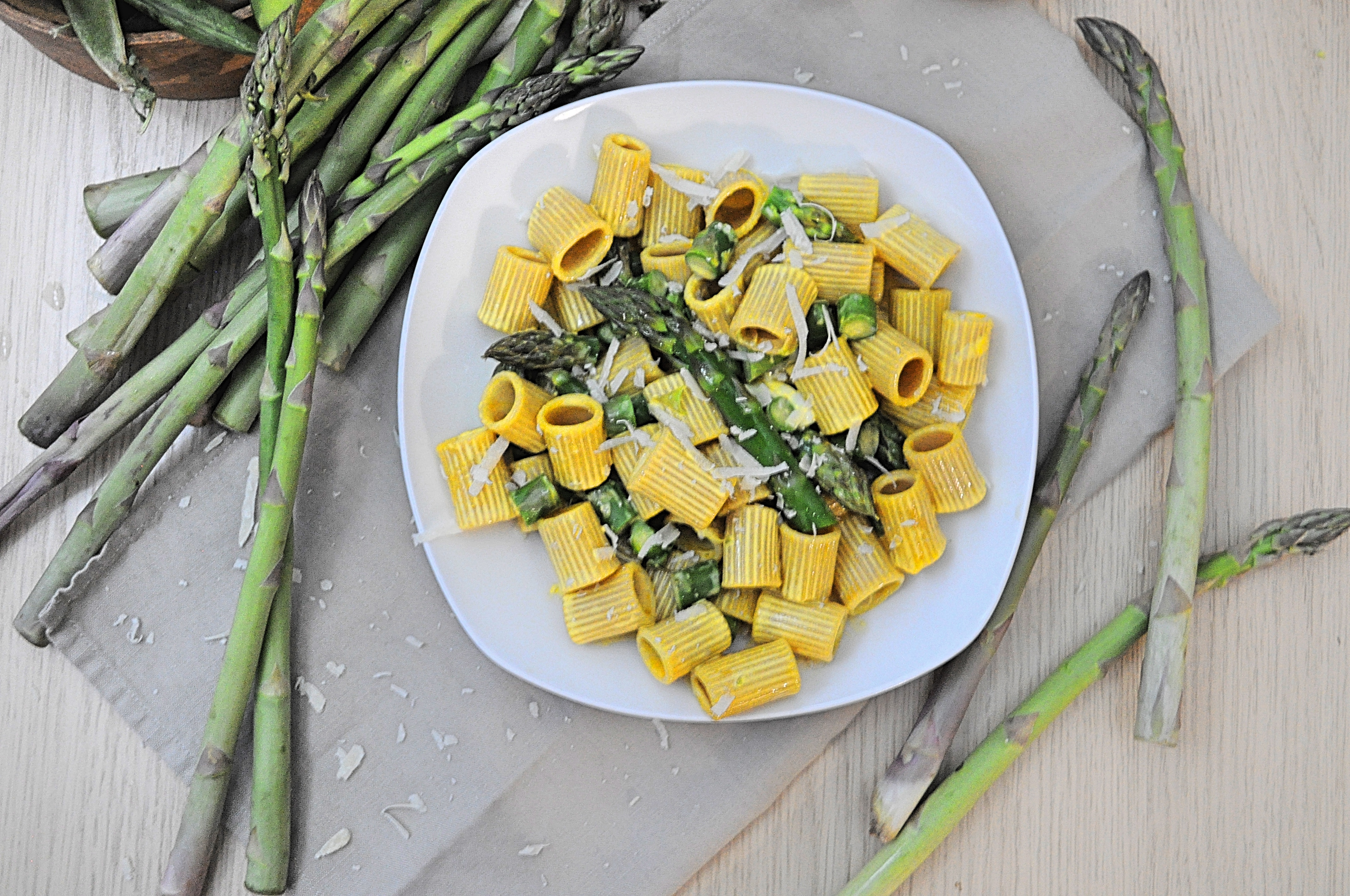 Carbonara di asparagi