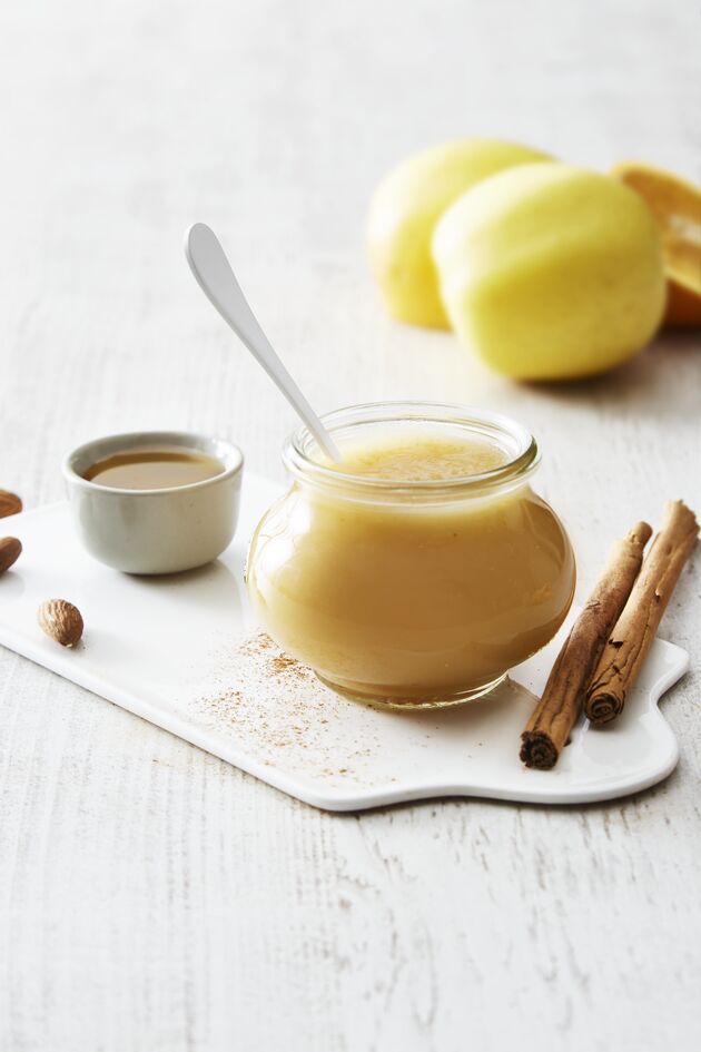 Compota de maçã e canela
