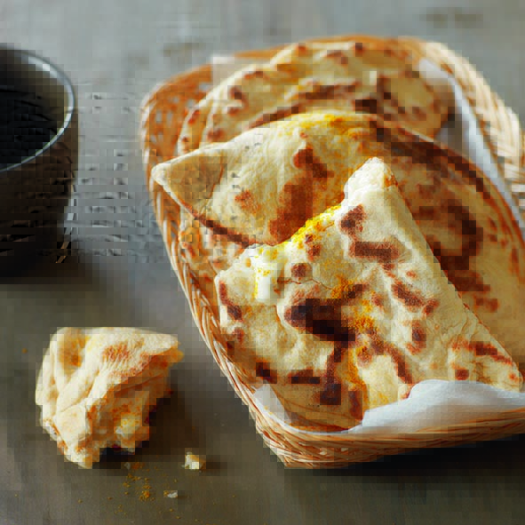 Naans de queso