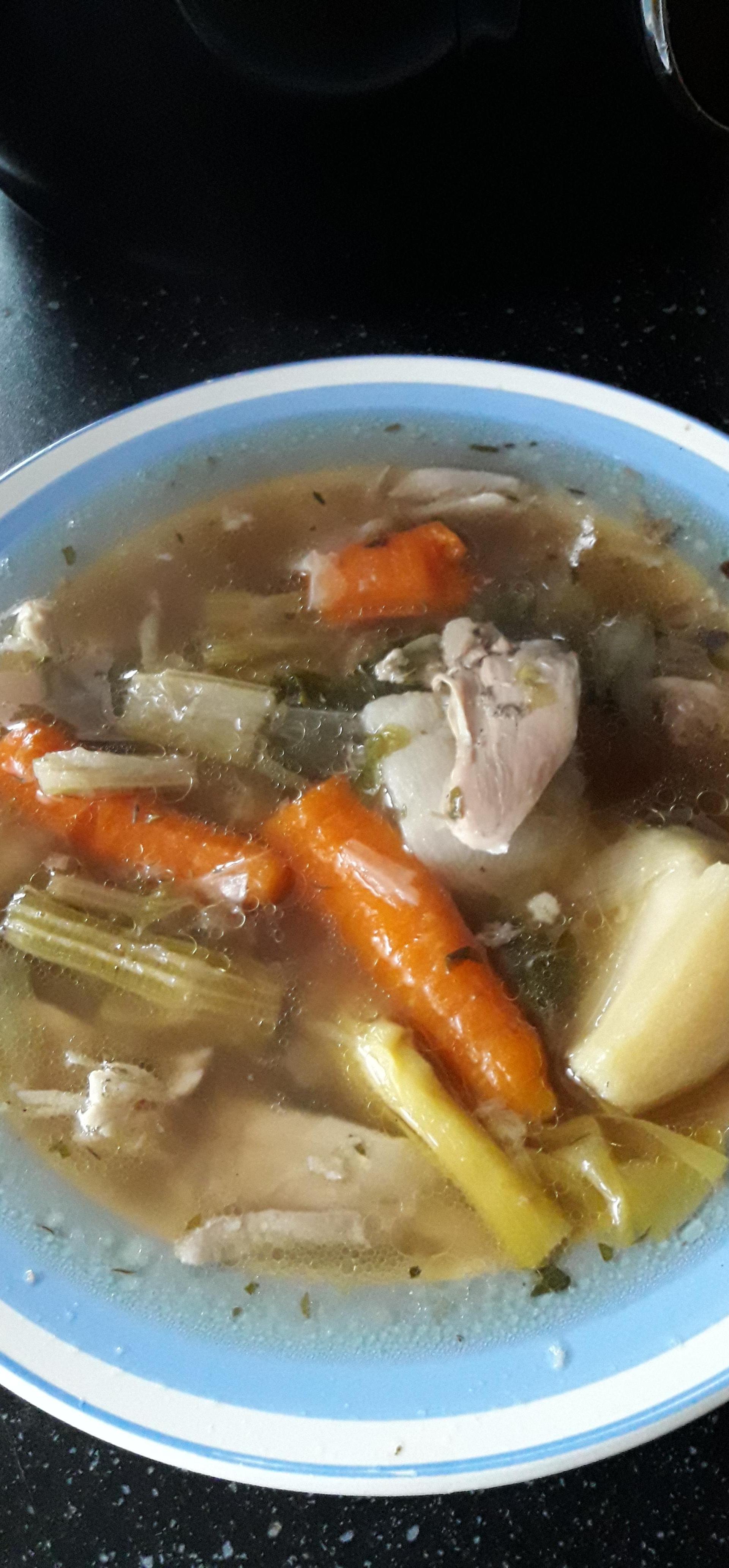 BOUILLON DE POULE Recette Cookeo Moulinex