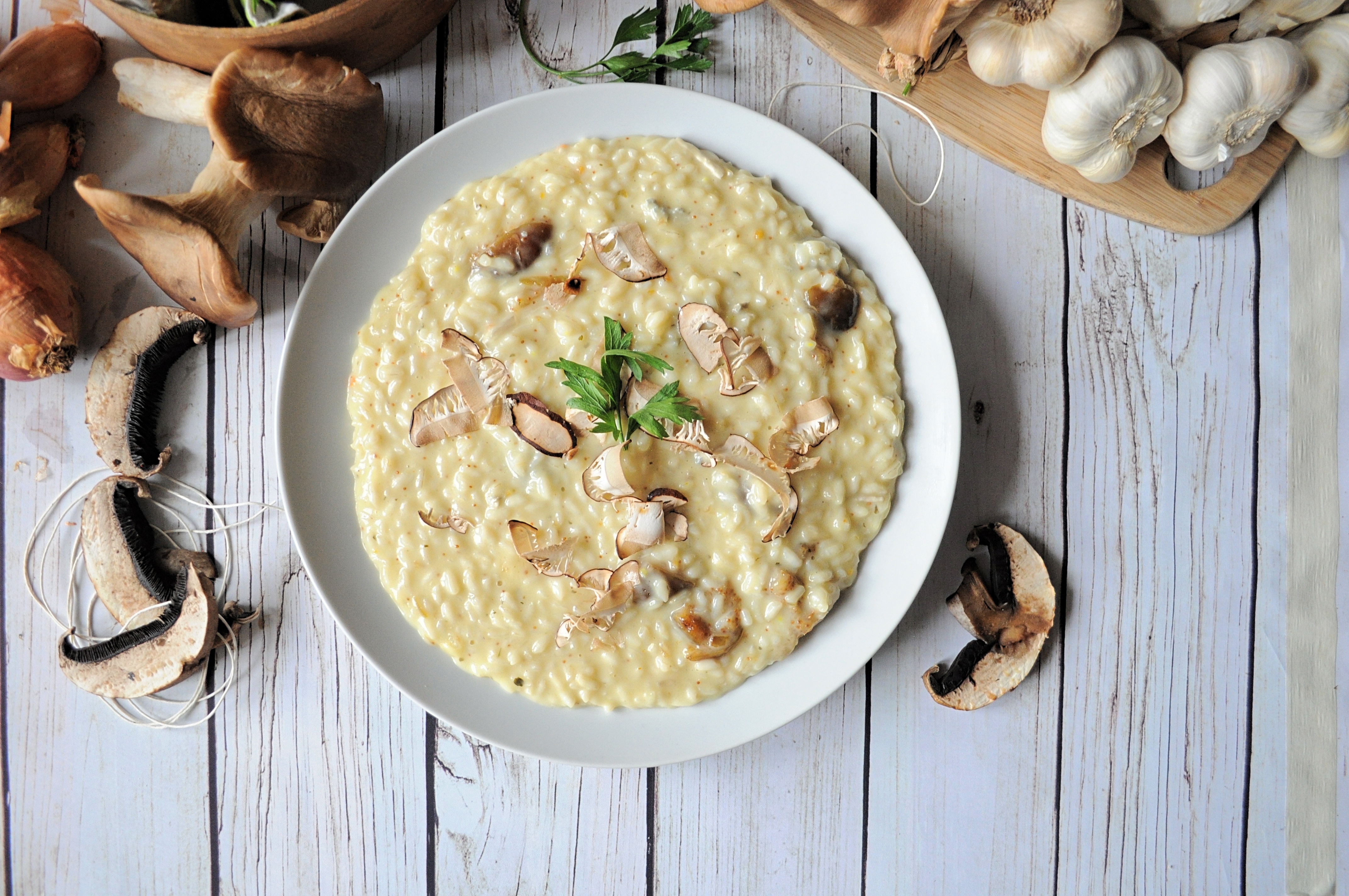 Risotto gorgonzola e fichi