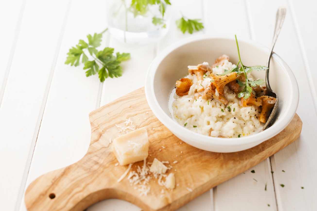 Risotto ai finferli