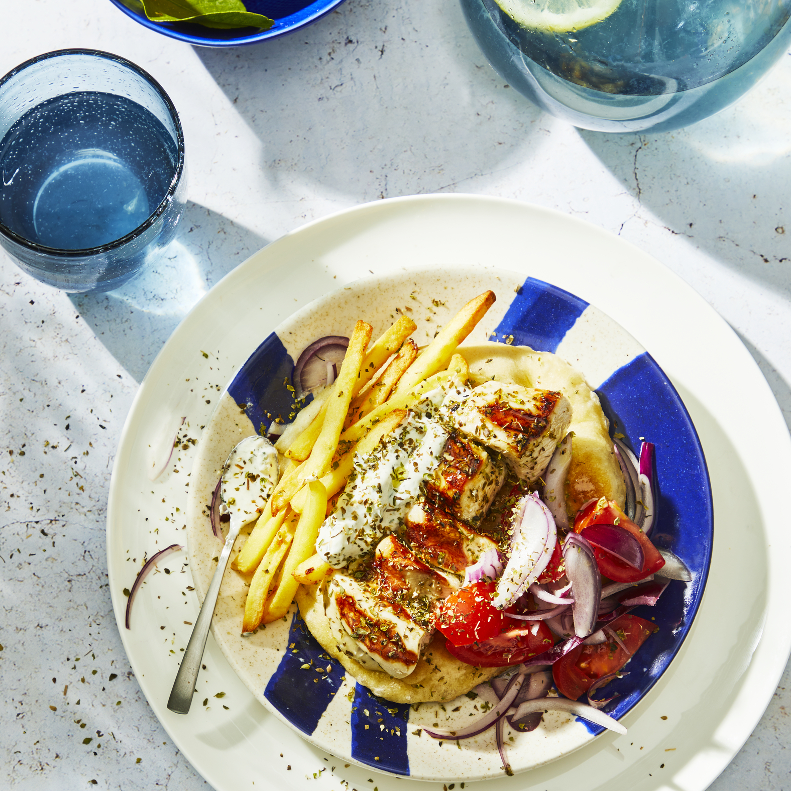 Souvlaki (spiedini di pollo)