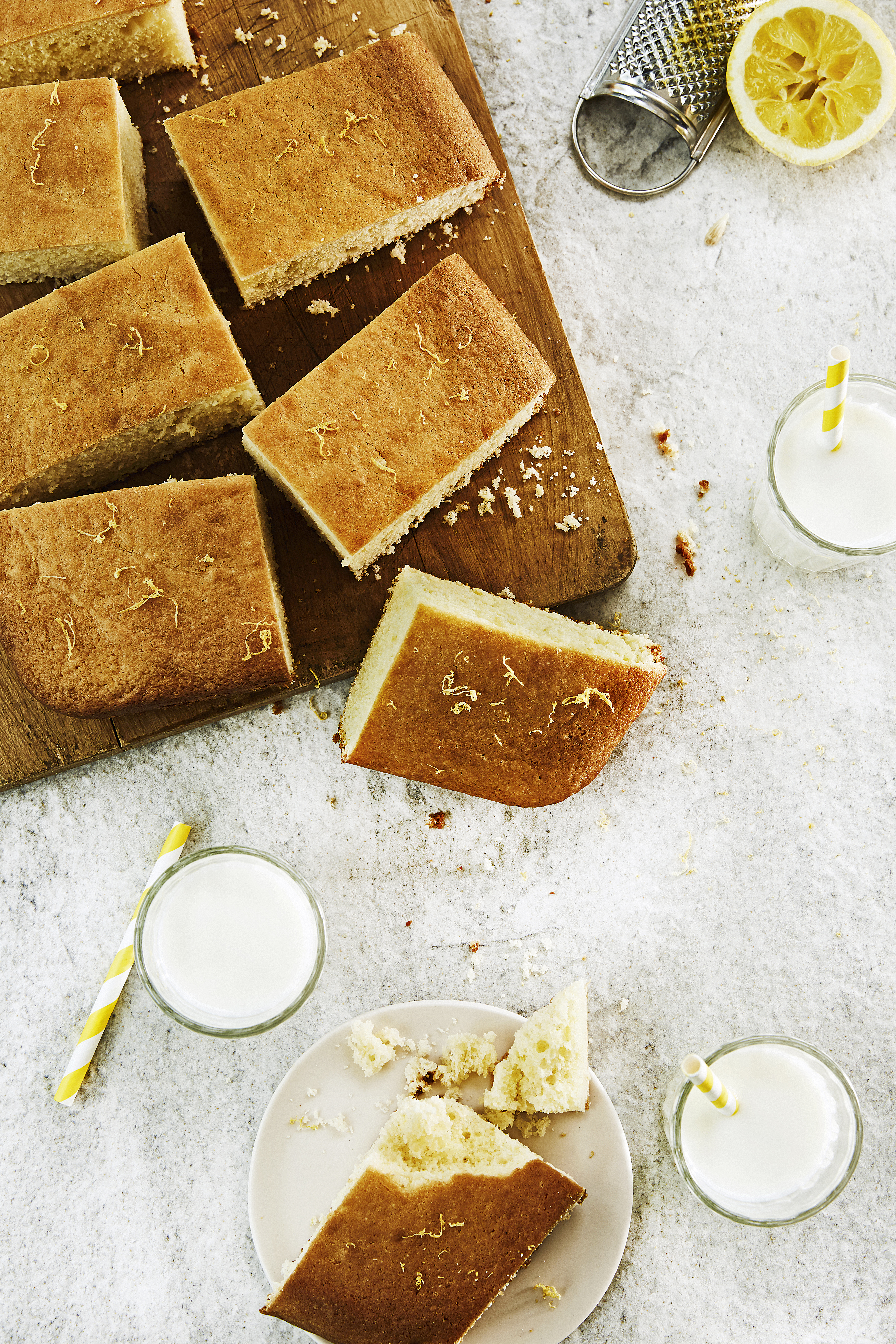Yoghurtcake met citroen