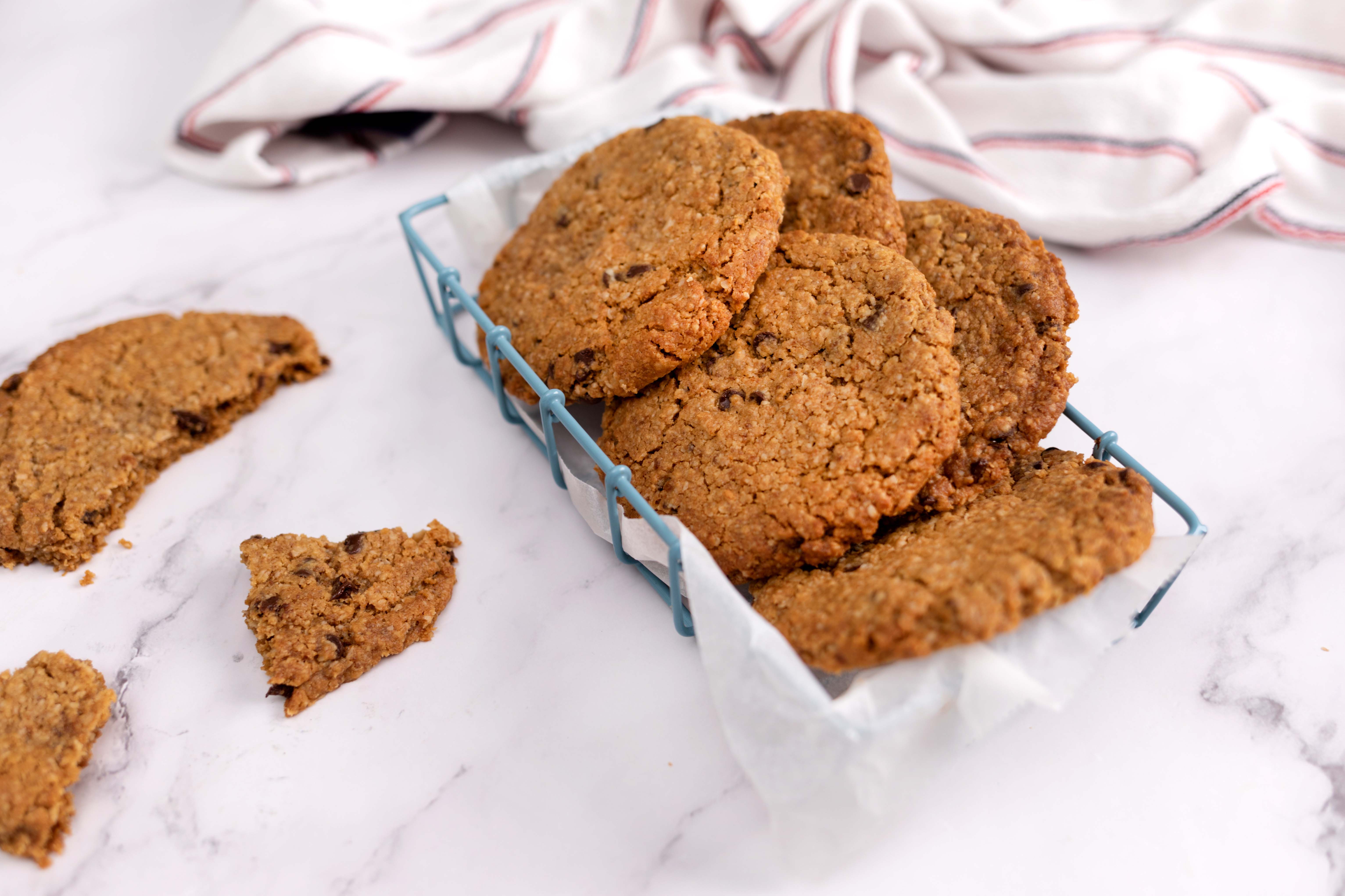 Galletas sin gluten con pepitas de chocolate