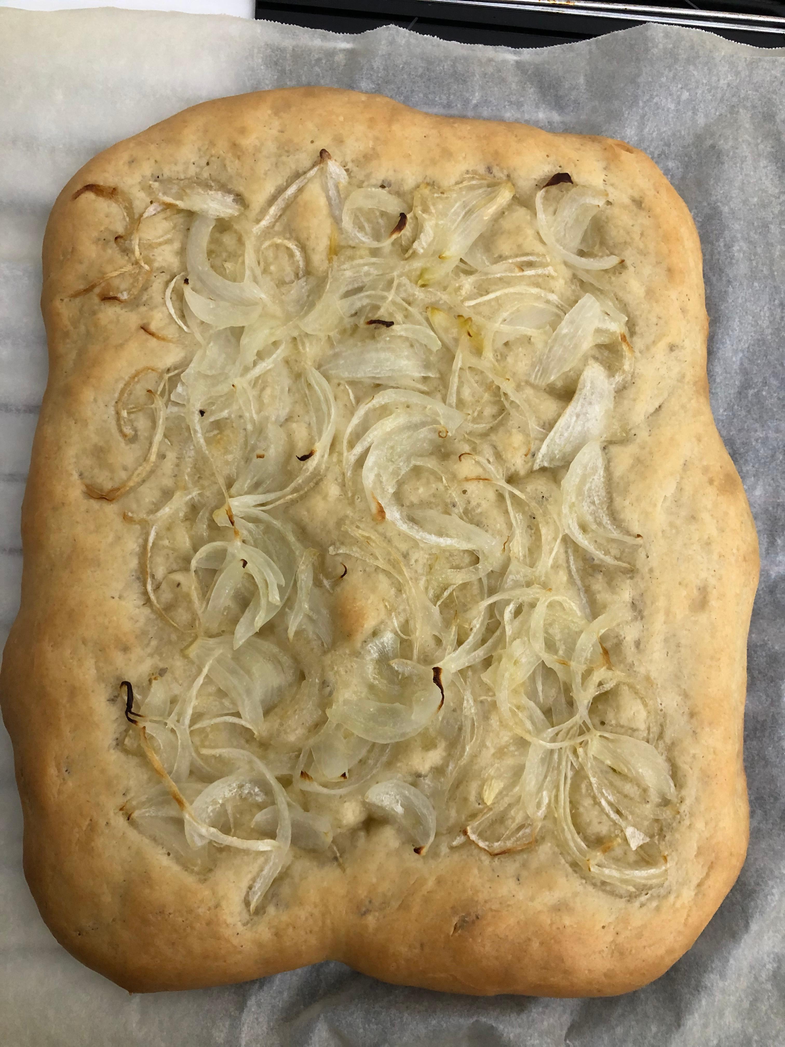 Focaccia con la Cipolla