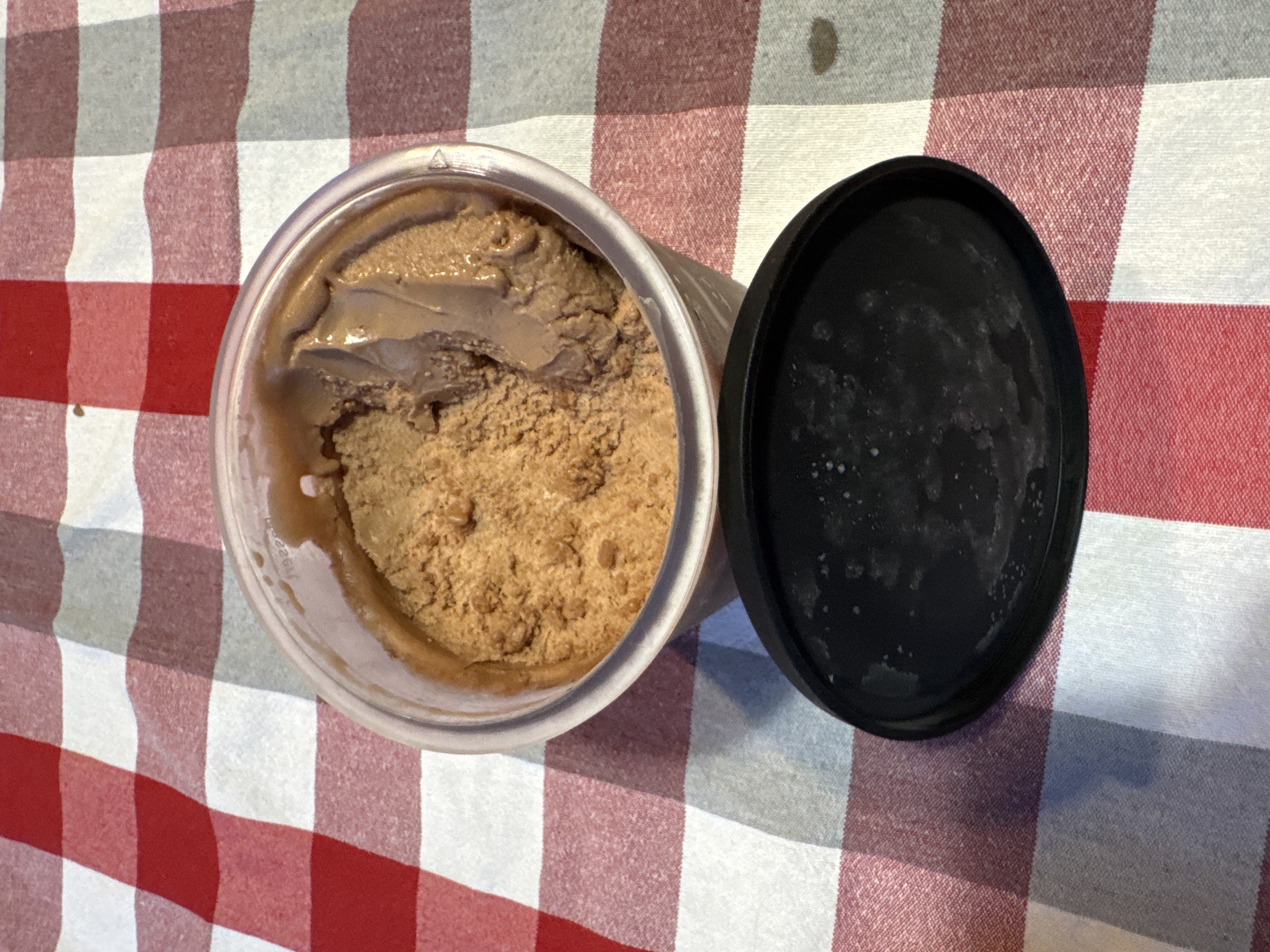 Gelato burro d'arachidi e cioccolato