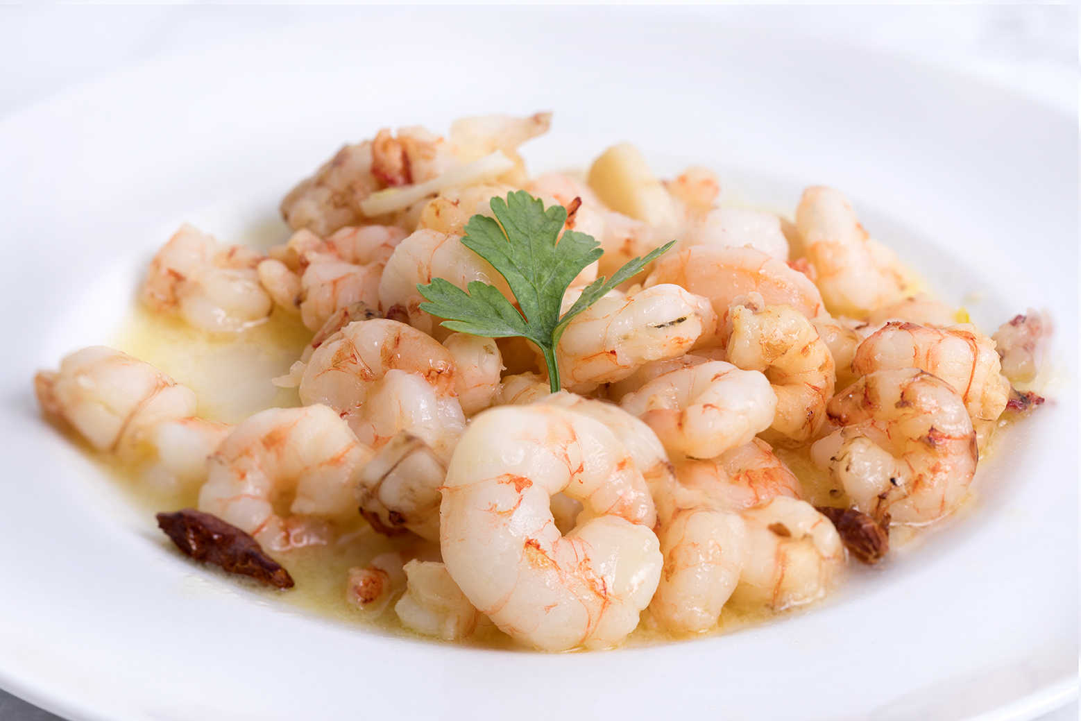 Gambas al ajillo