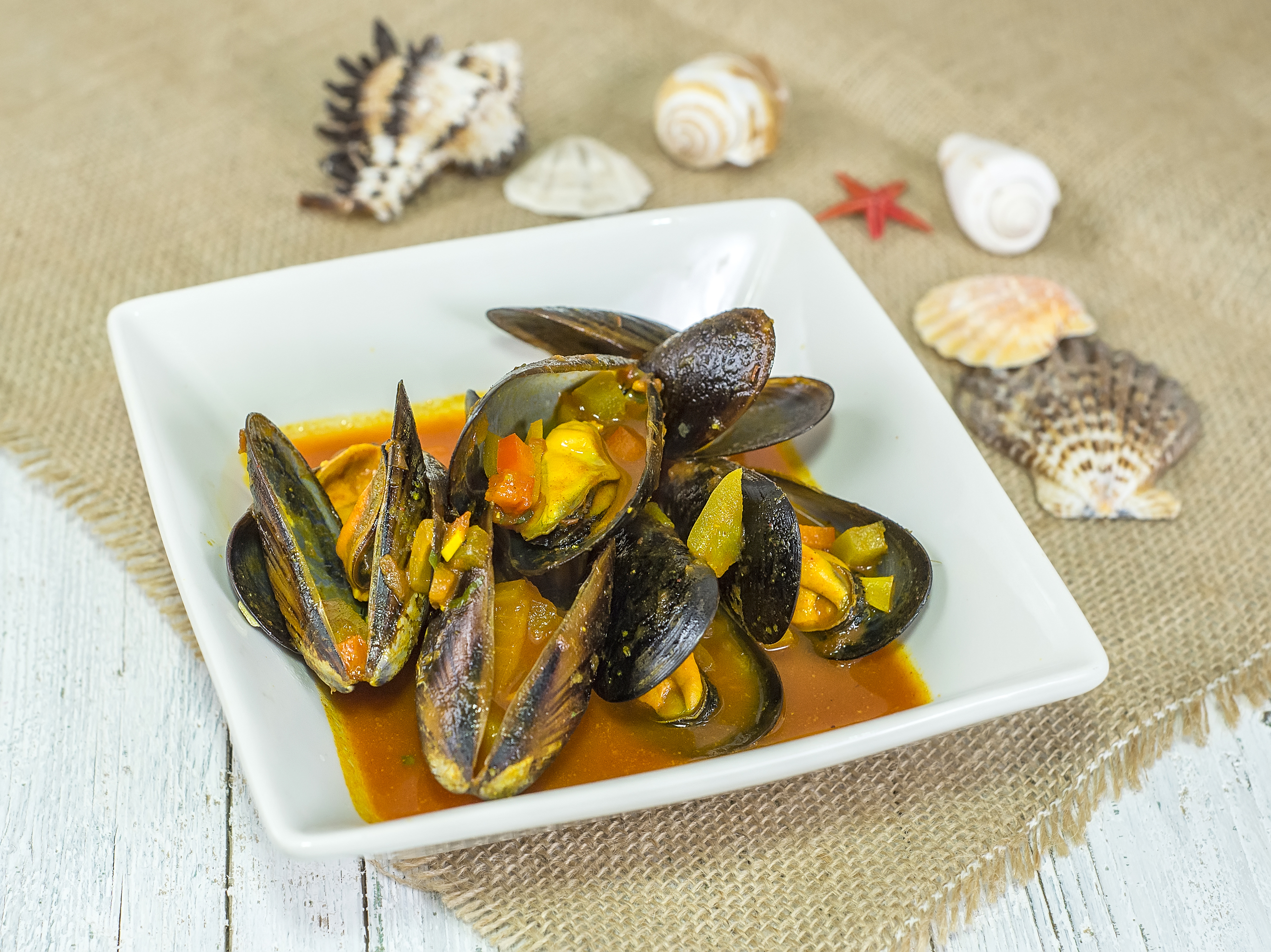 Mejillones a la marinera