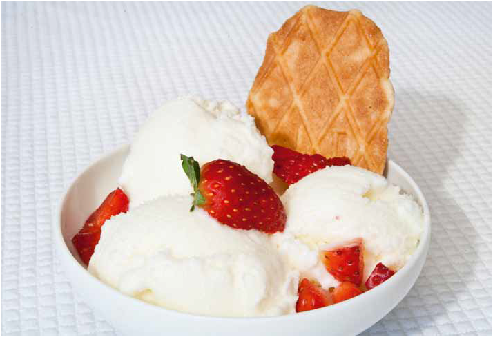 Gelato al fiordilatte
