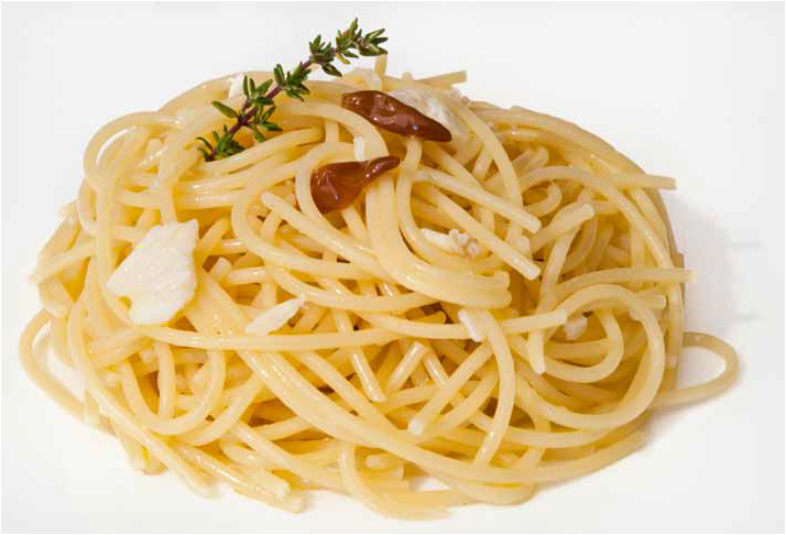 Spaghetti aglio, olio e peperoncino