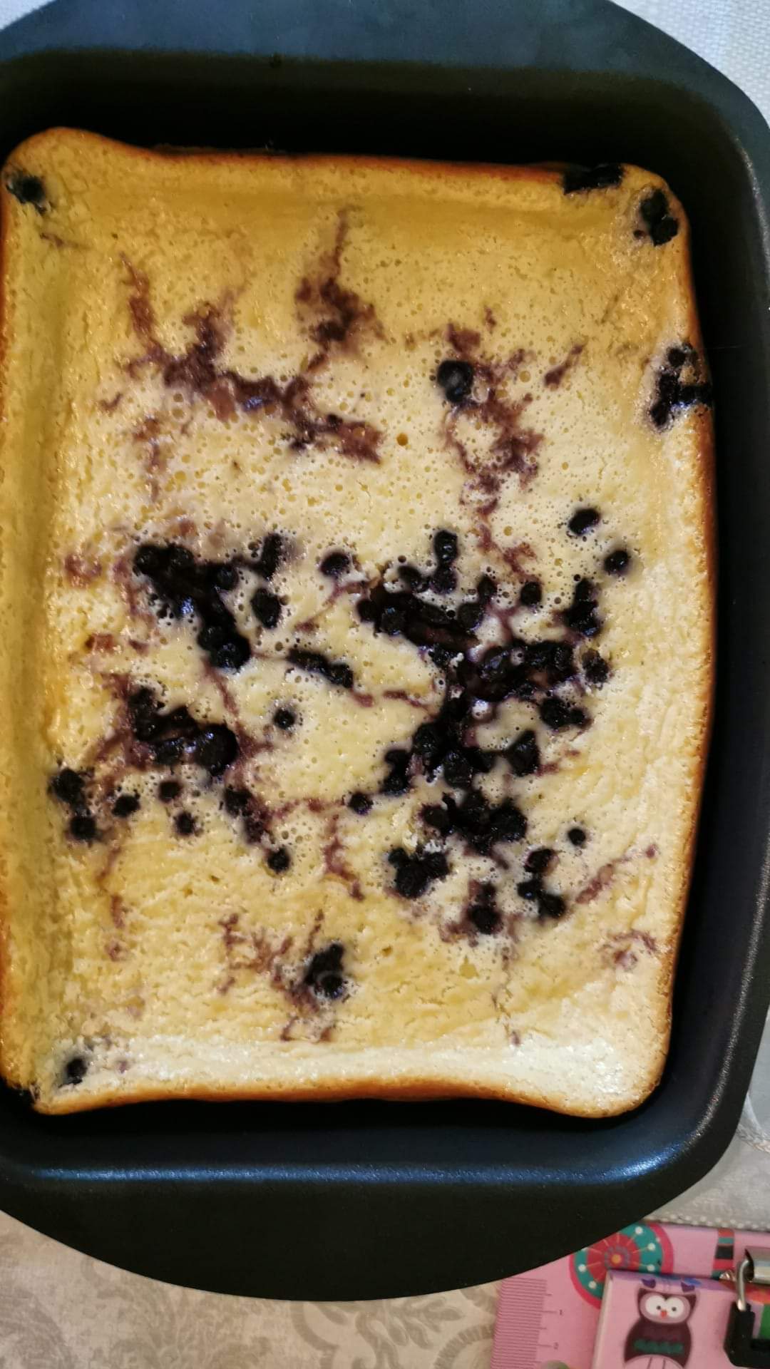 Cheesecake mit Heidelbeeren