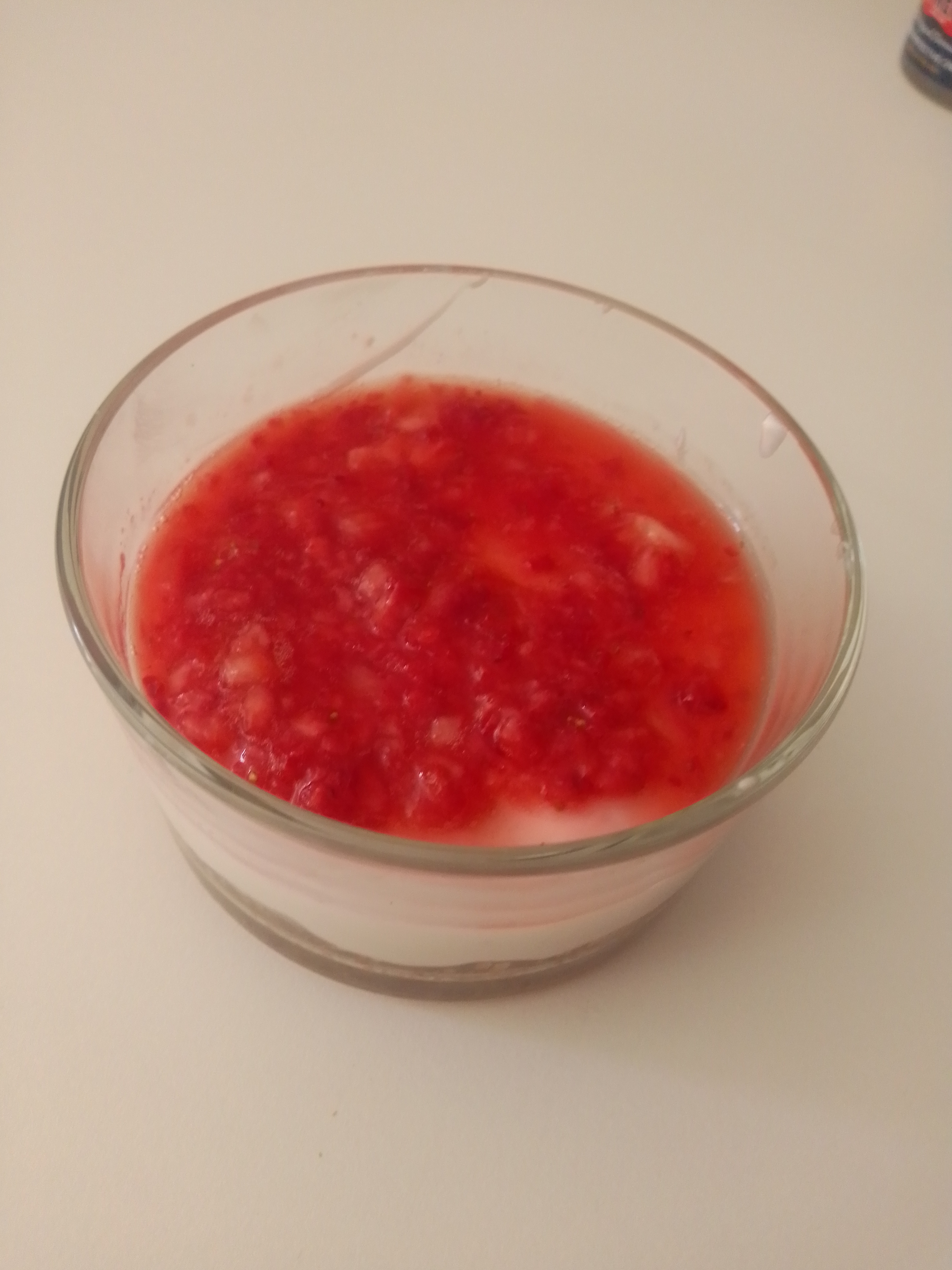 Cheesecake allo yogurt e fragole