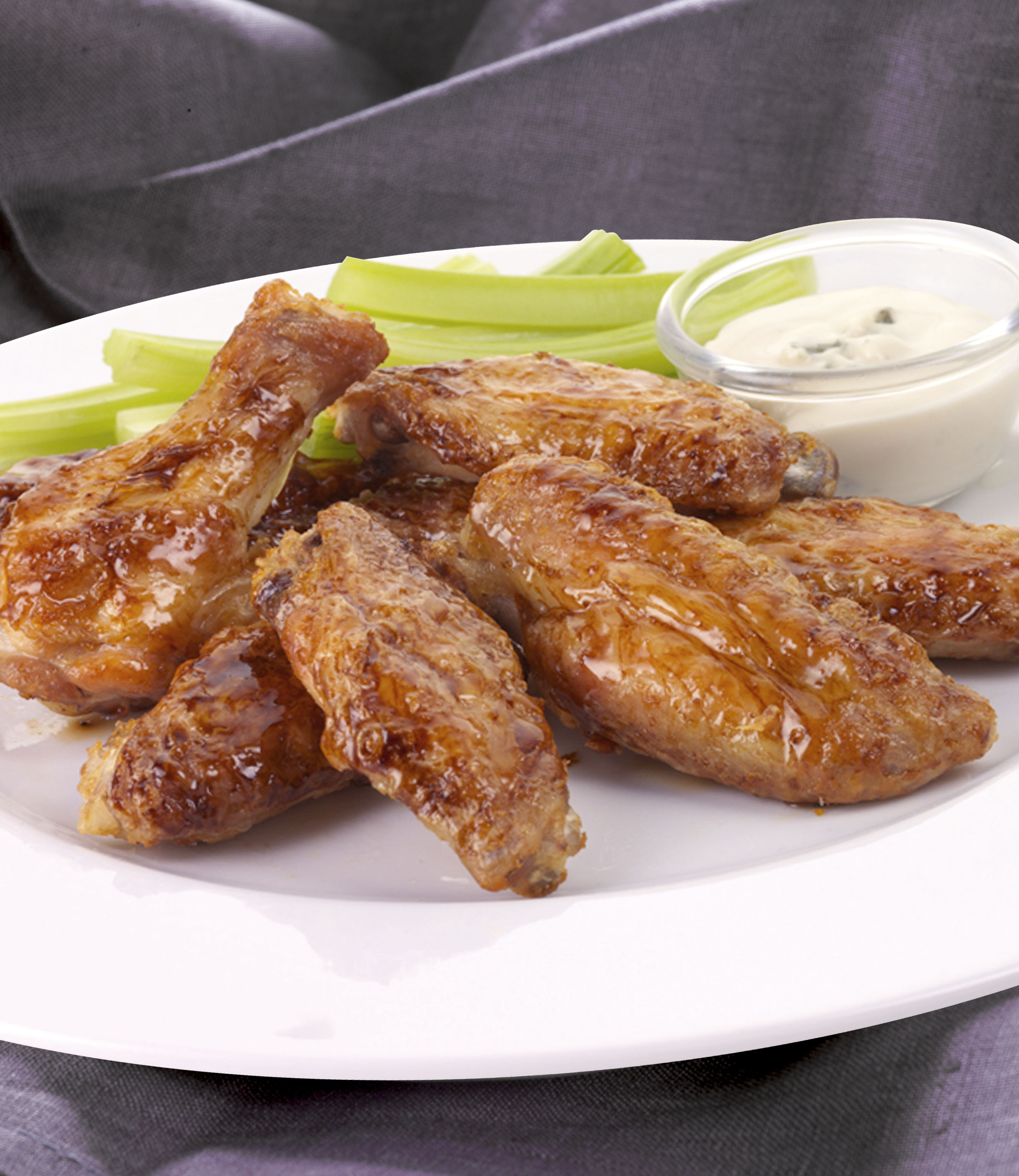 Chicken Wings, in der ActiFry zubereitet