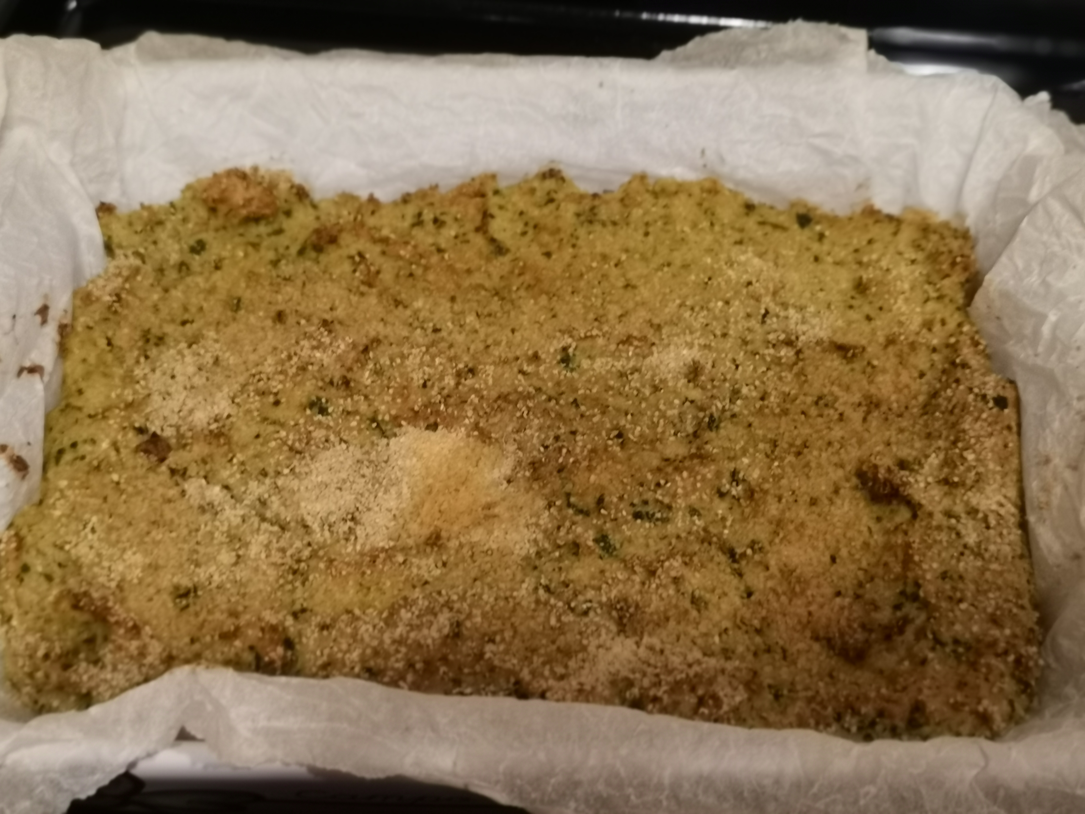 Gateau di merluzzo e zucchine