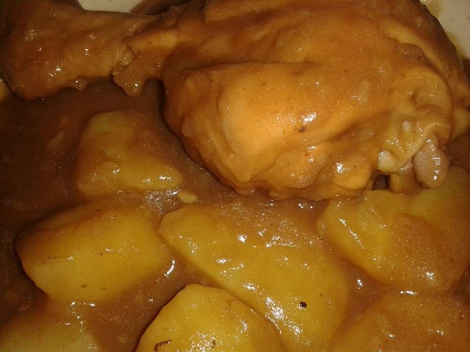 POLLO CON PATATAS A LA COCA-COLA