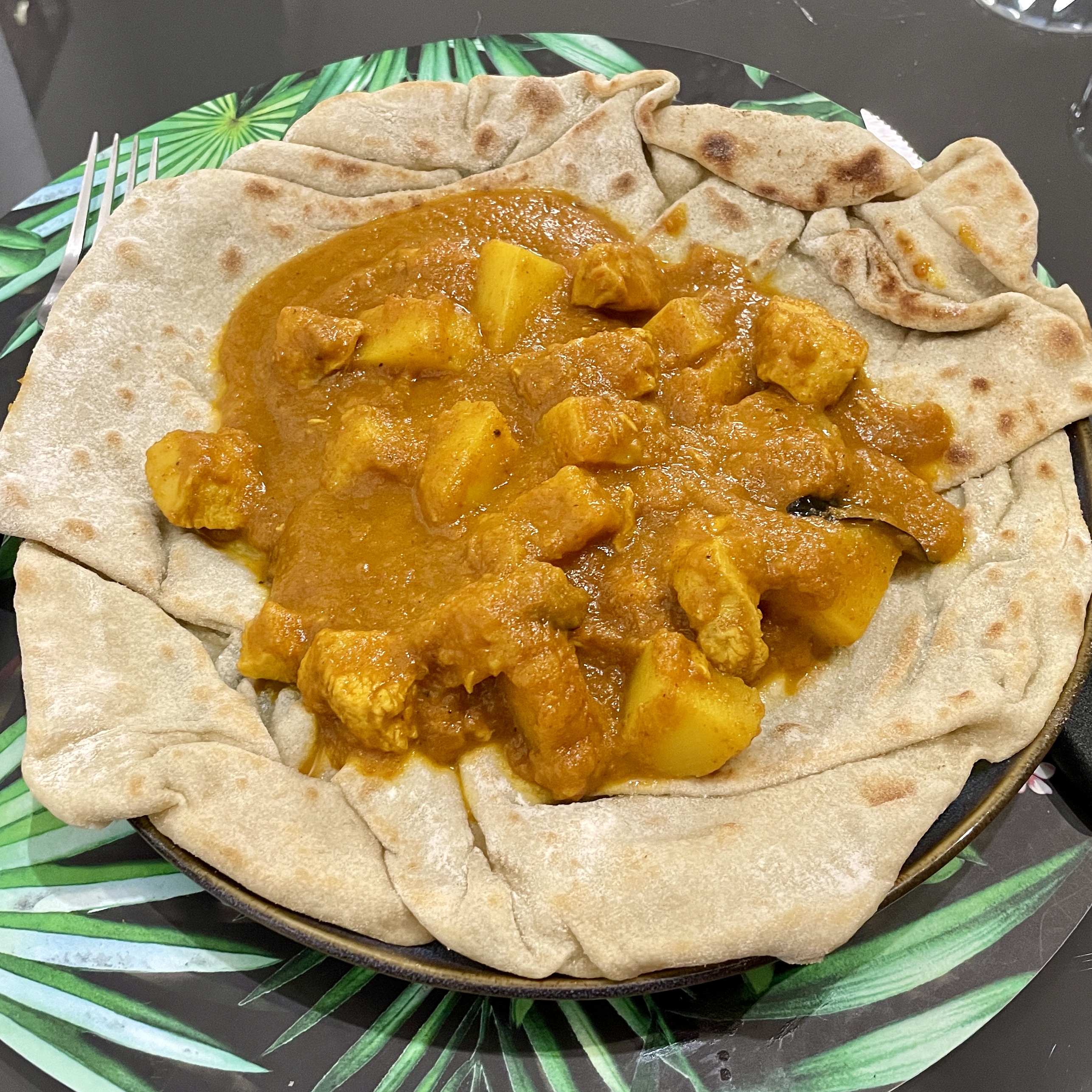 Curry poulet alla mauriziana