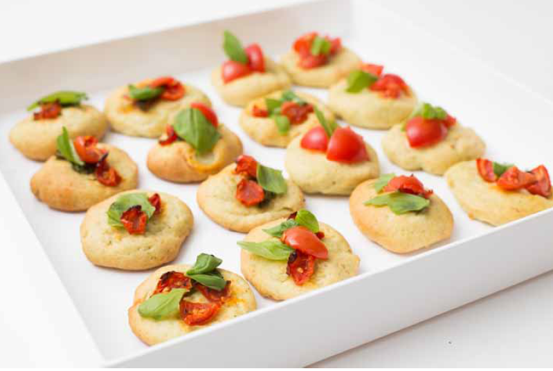 Pizzette col pesto