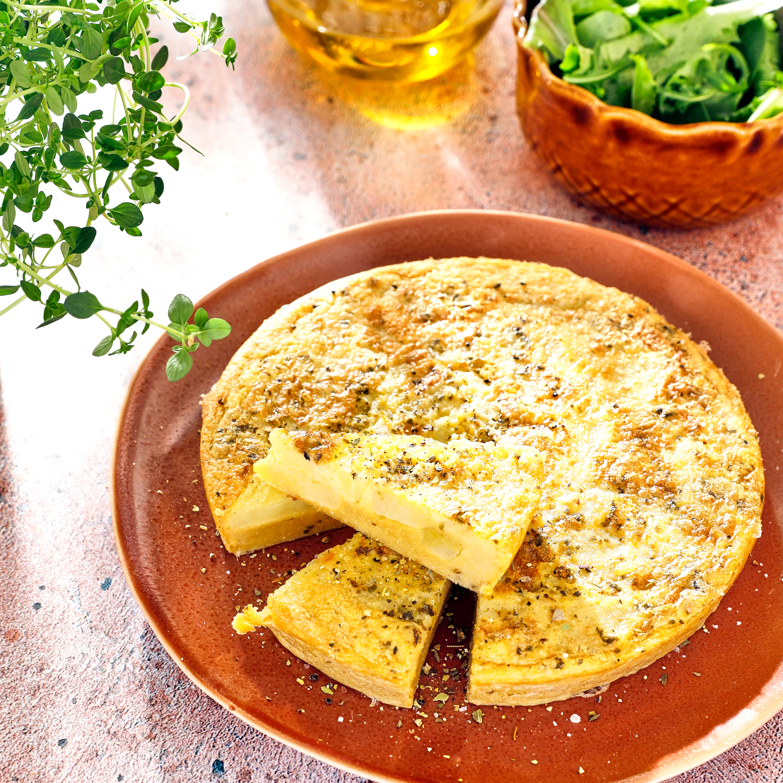 Vegane spanische Tortilla