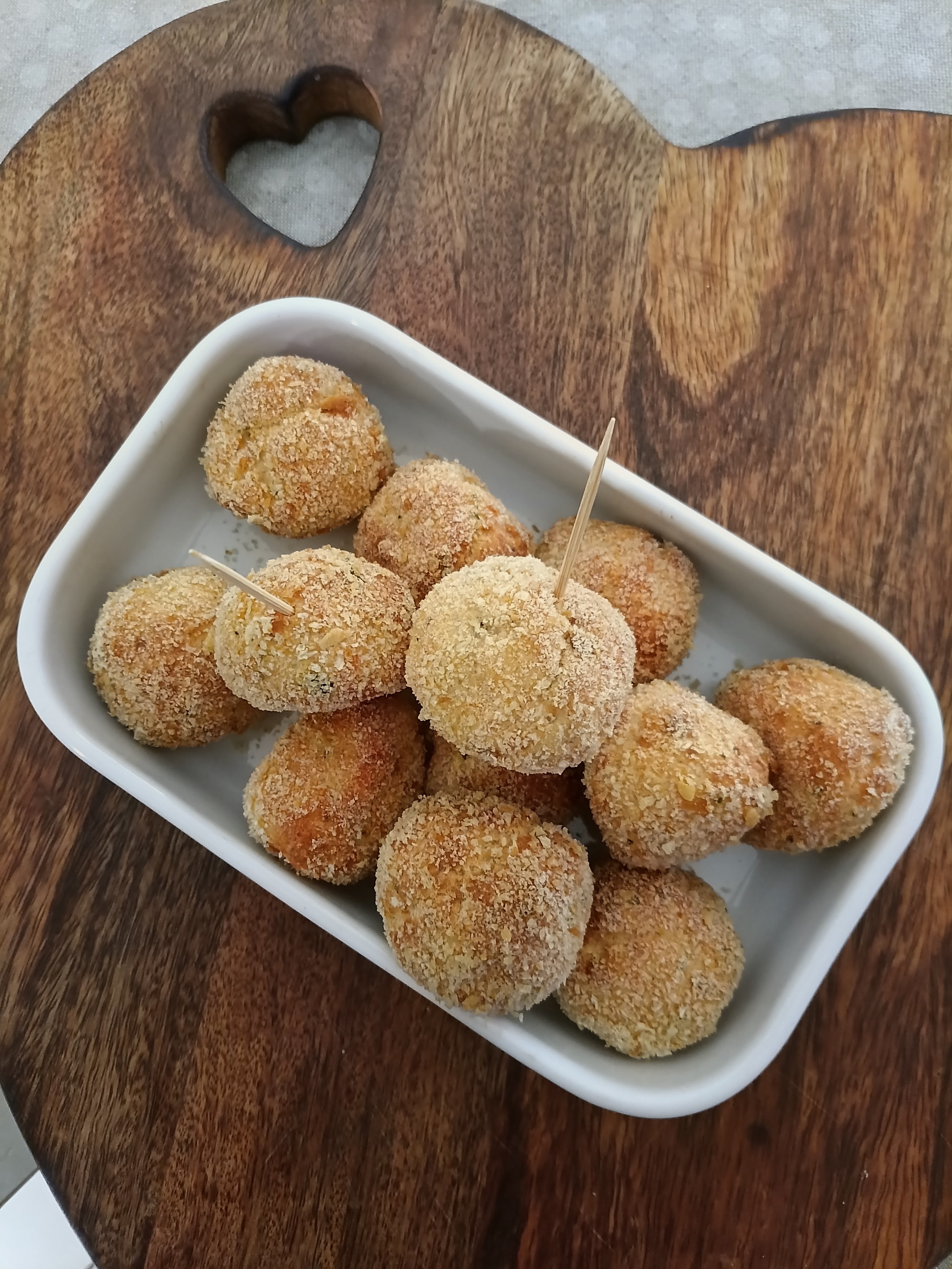 Polpette di salmone