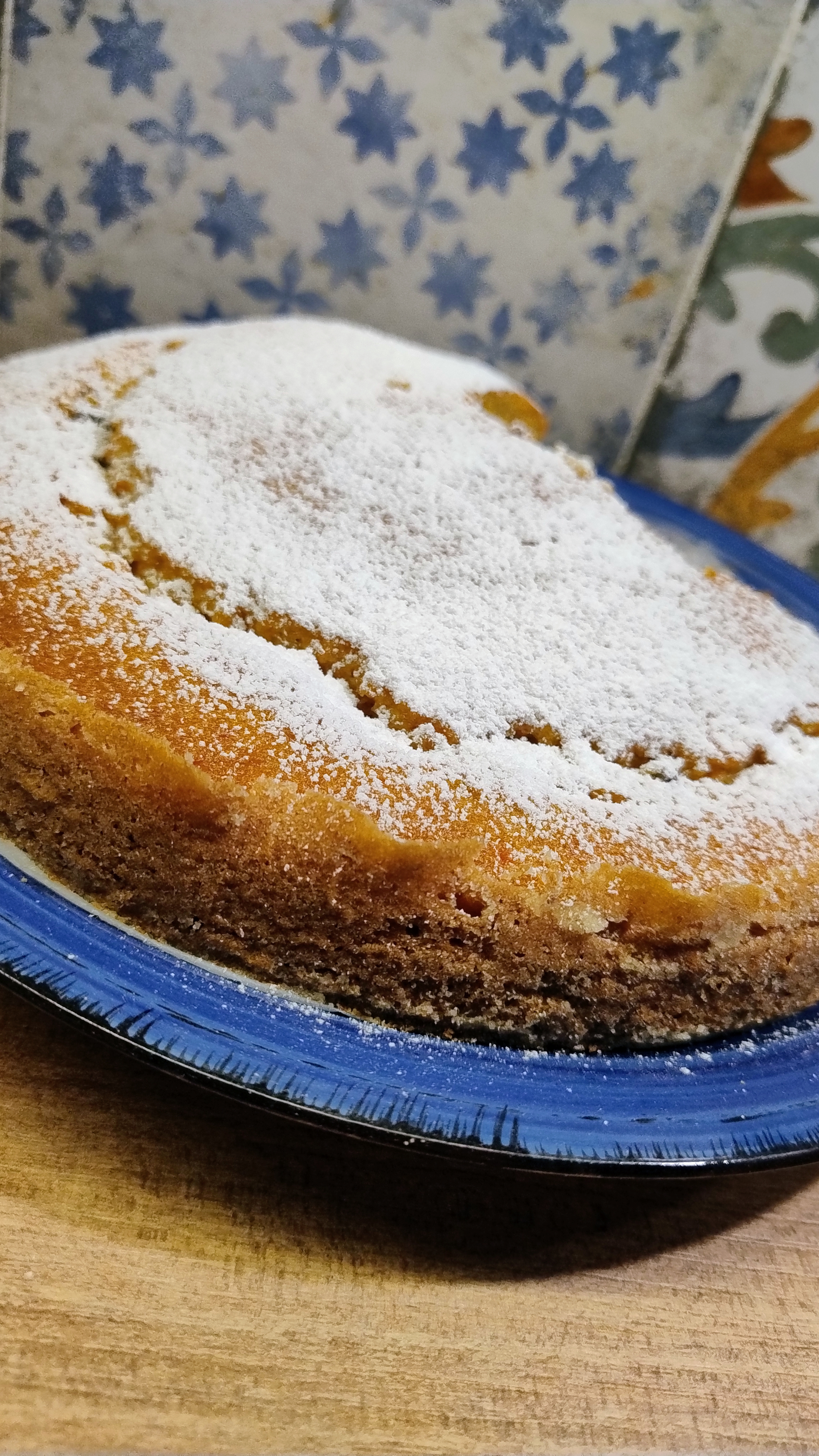 Torta di carote cotte