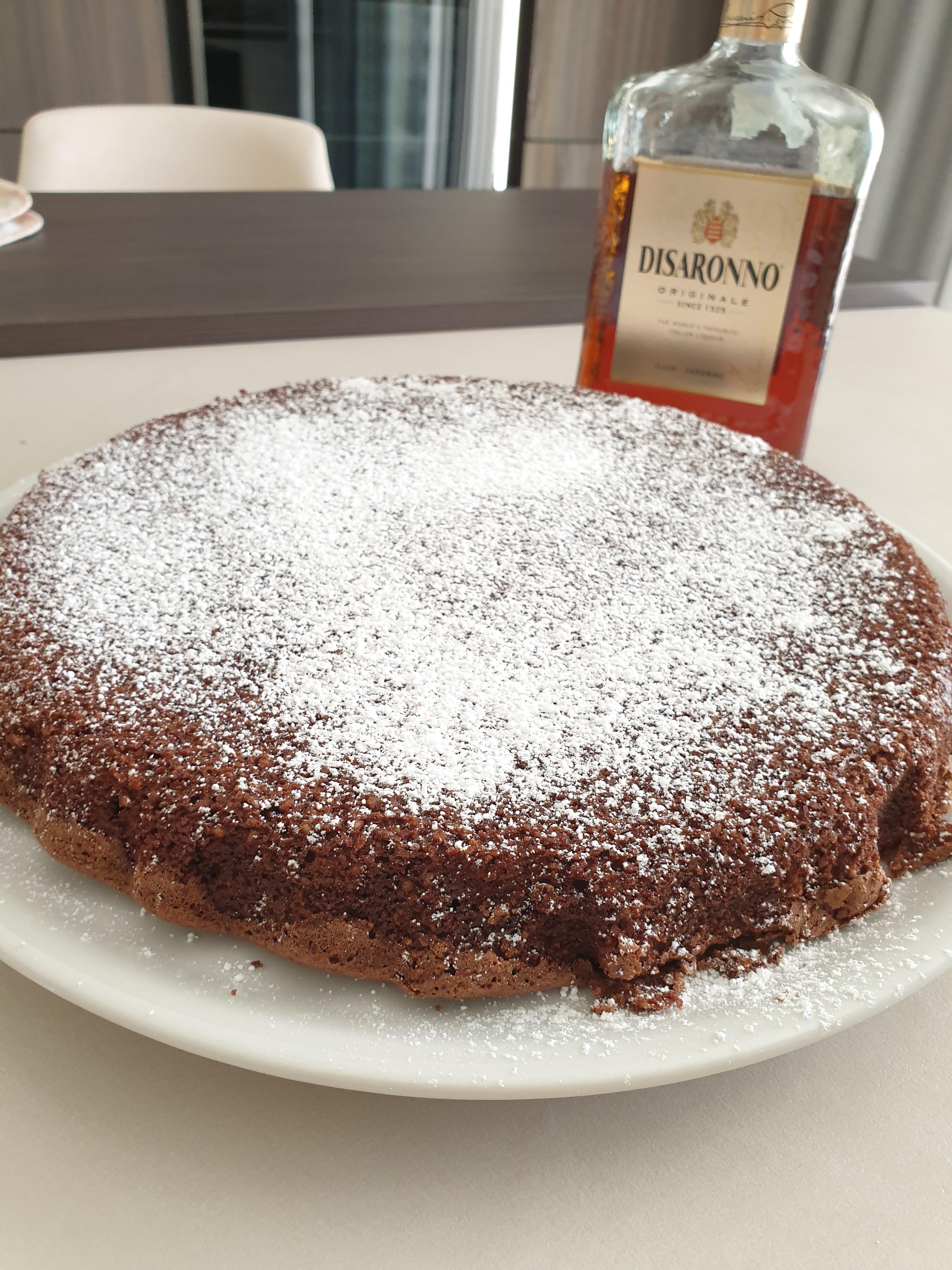 Torta caprese senza burro