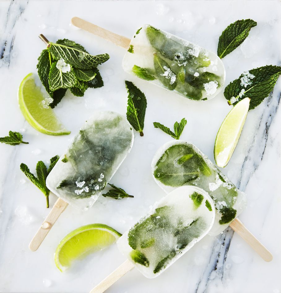 Sorbete de mojito para toda la familia