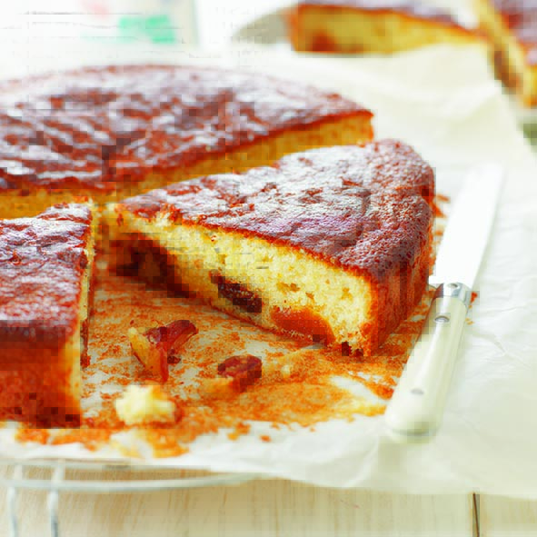 Tarta de yogur y frutos secos