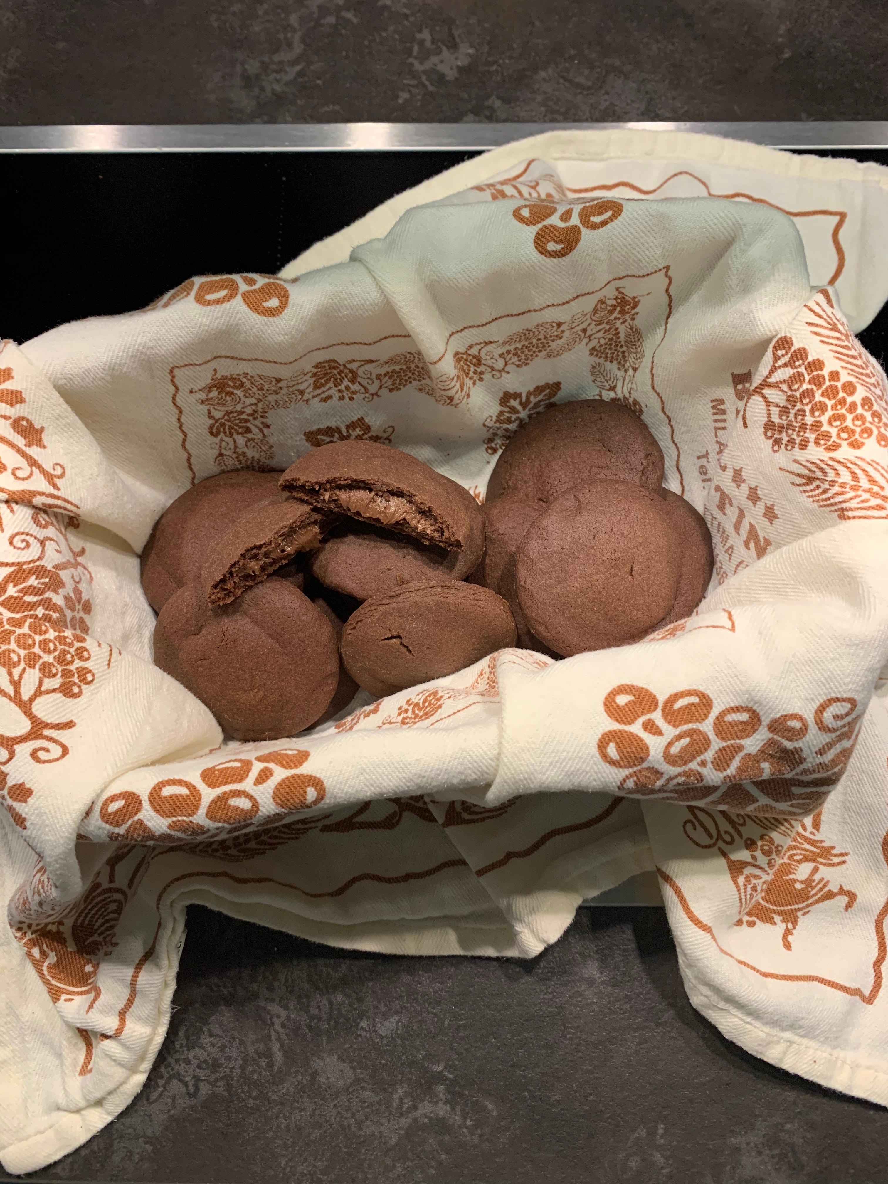 Grisbí con nutella