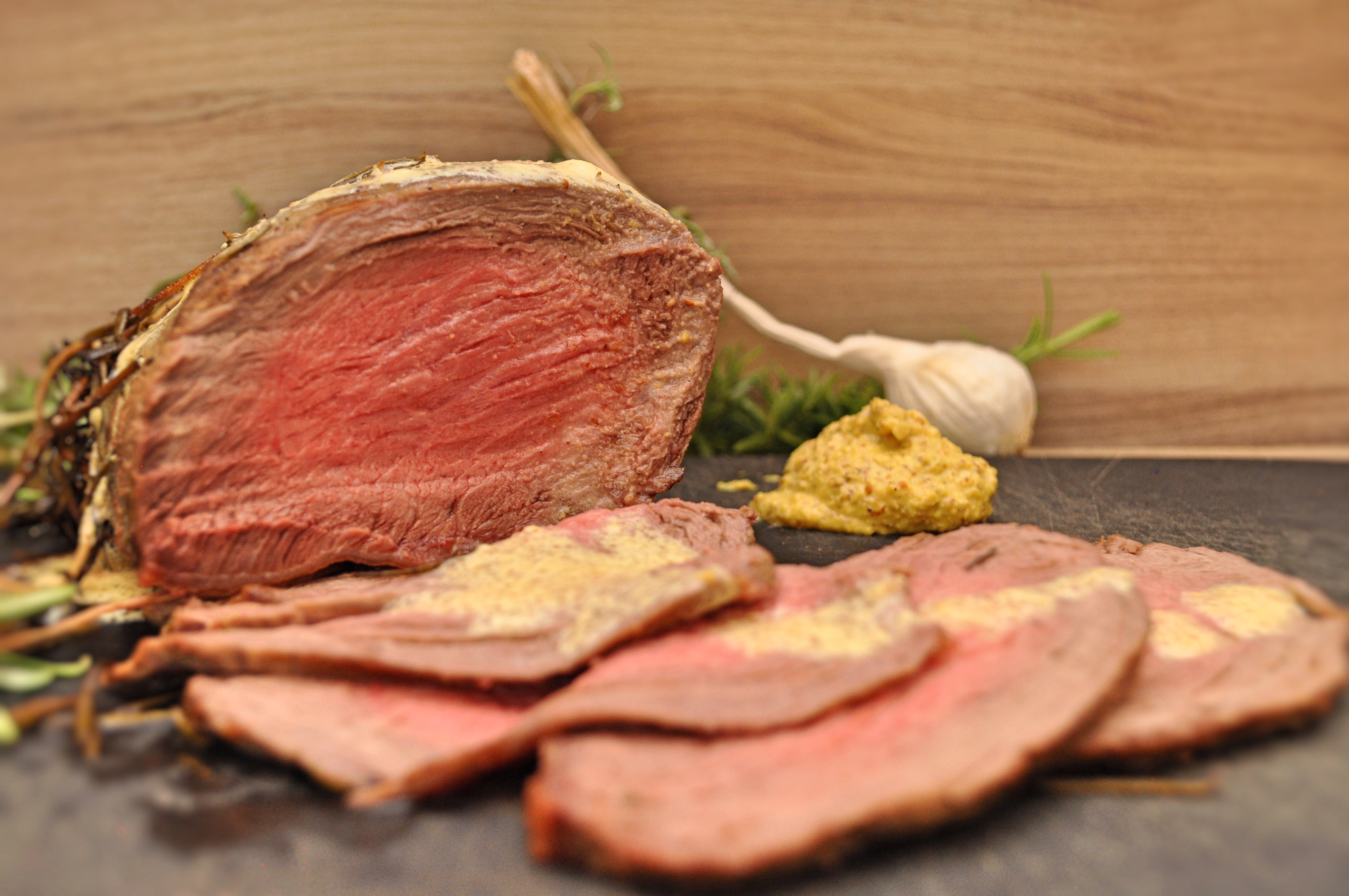 Roast beef alla senape