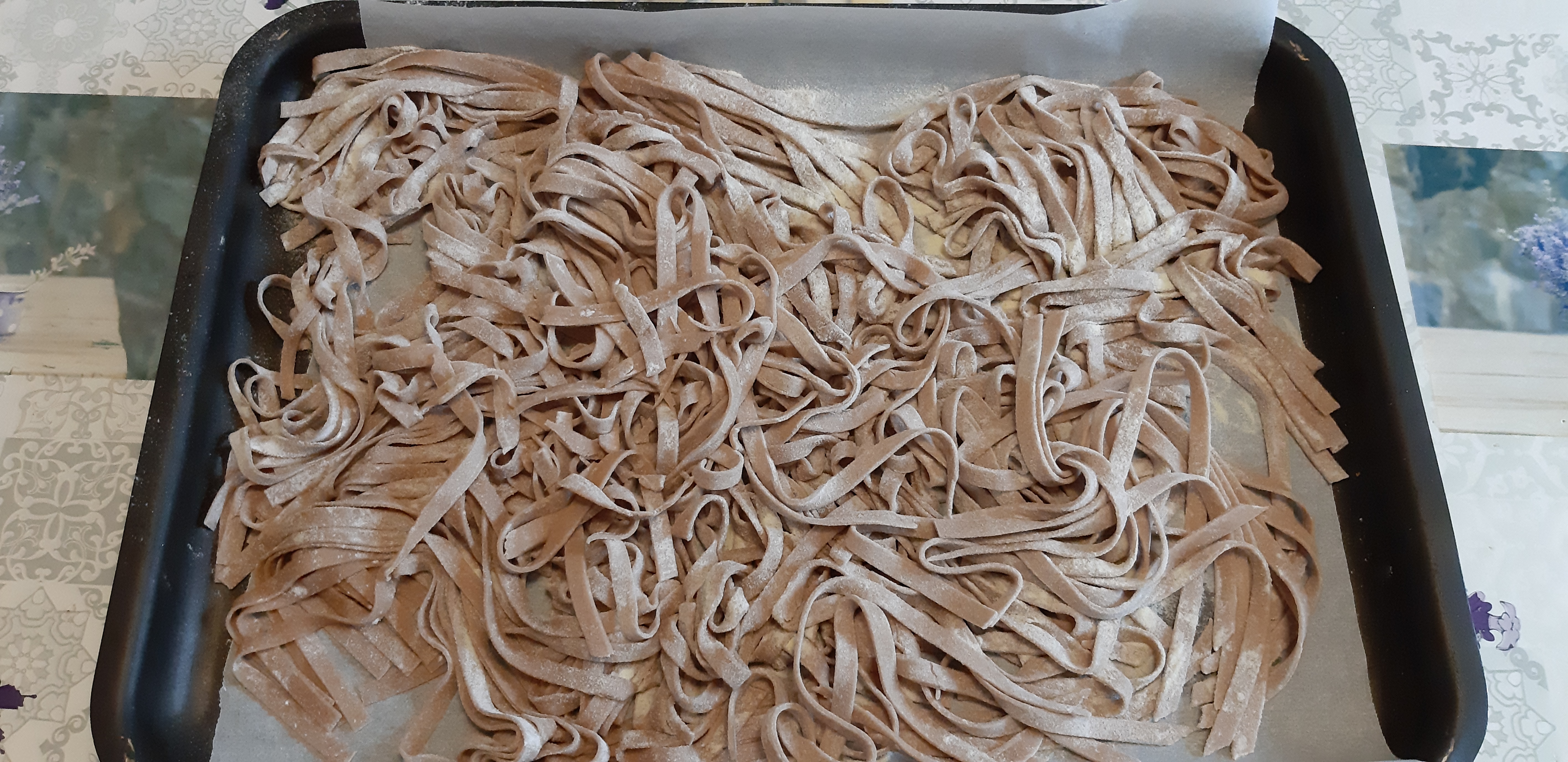 Tagliatelle con farina di castagne