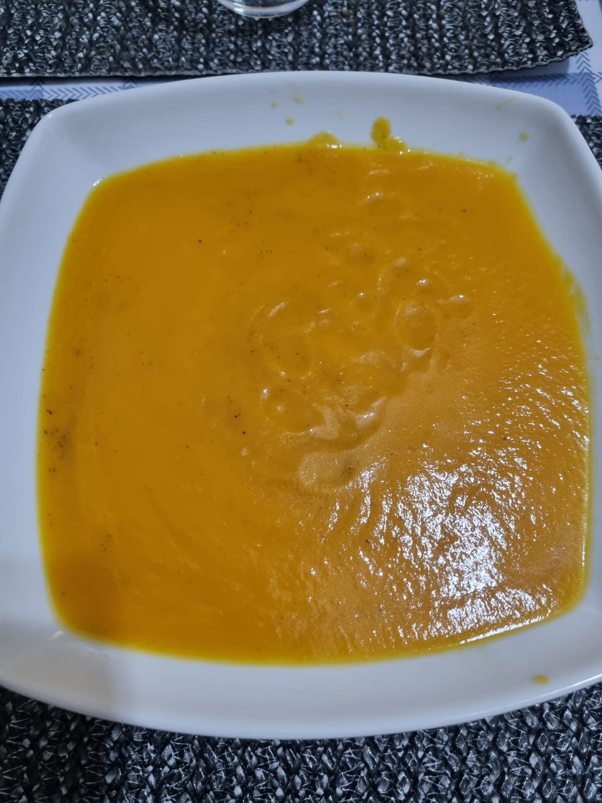 Vellutata di carote e zenzero