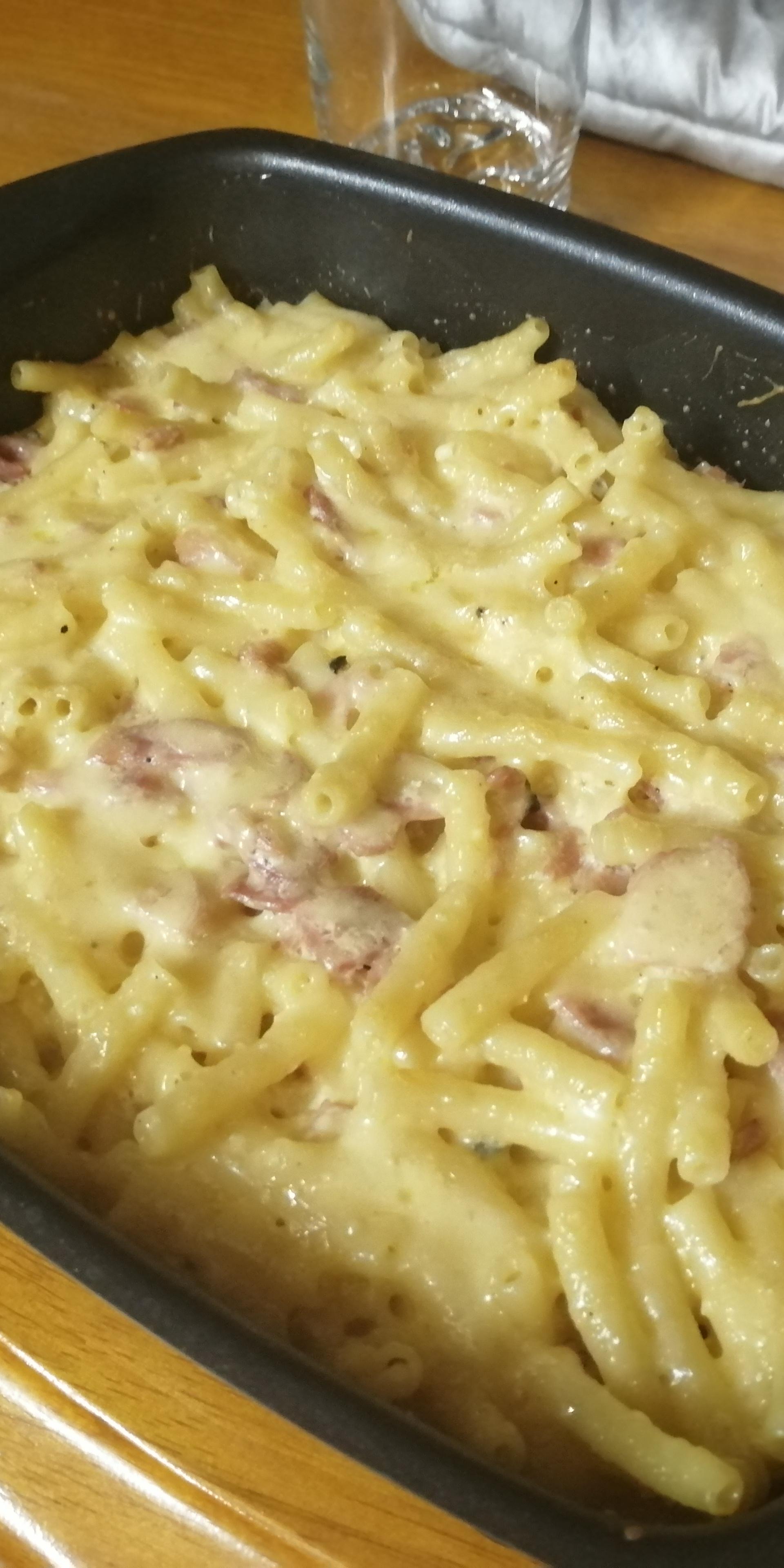 Gratin De Macaronis Au Jambon