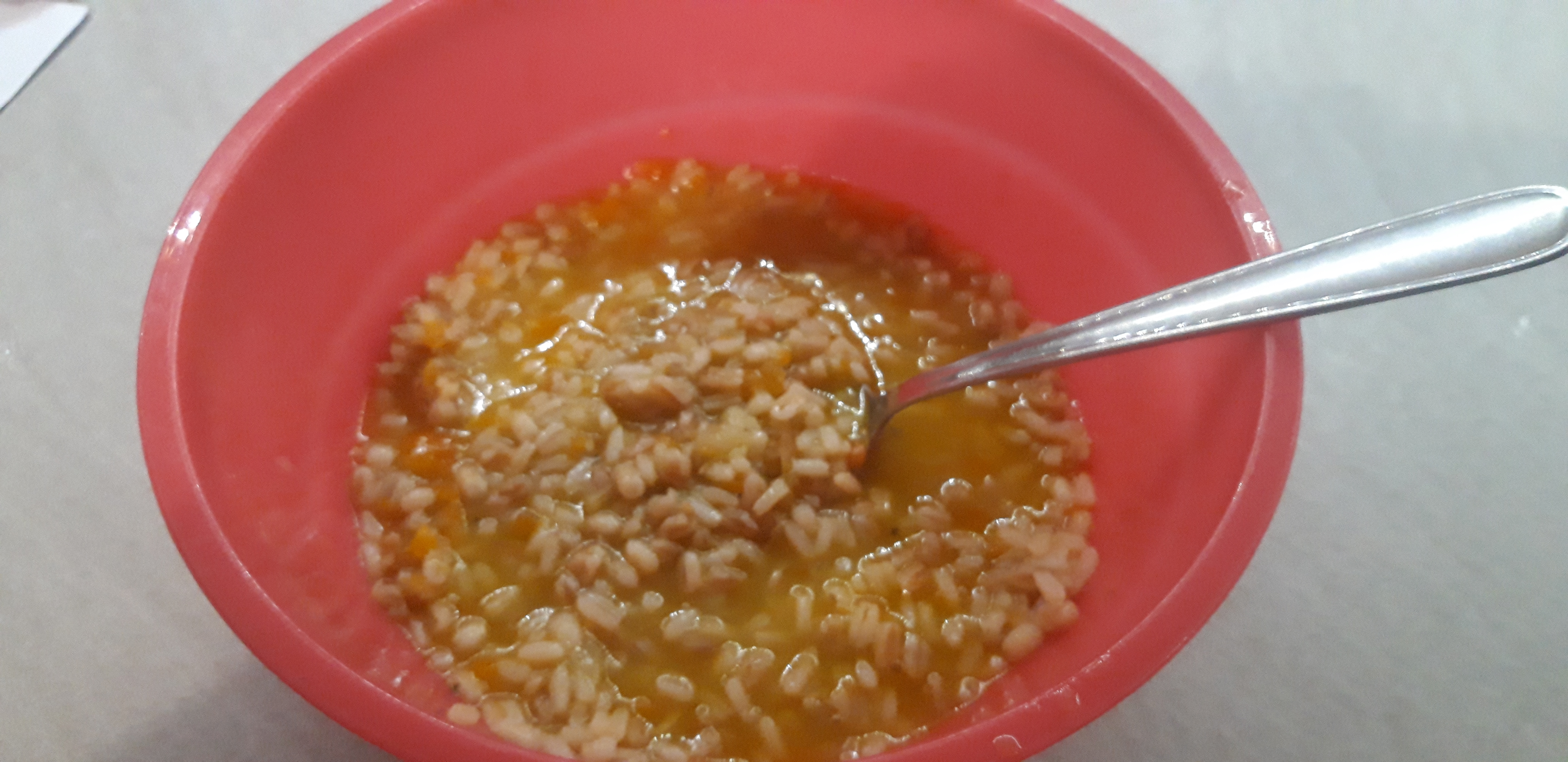 Zuppa ai tre cereali