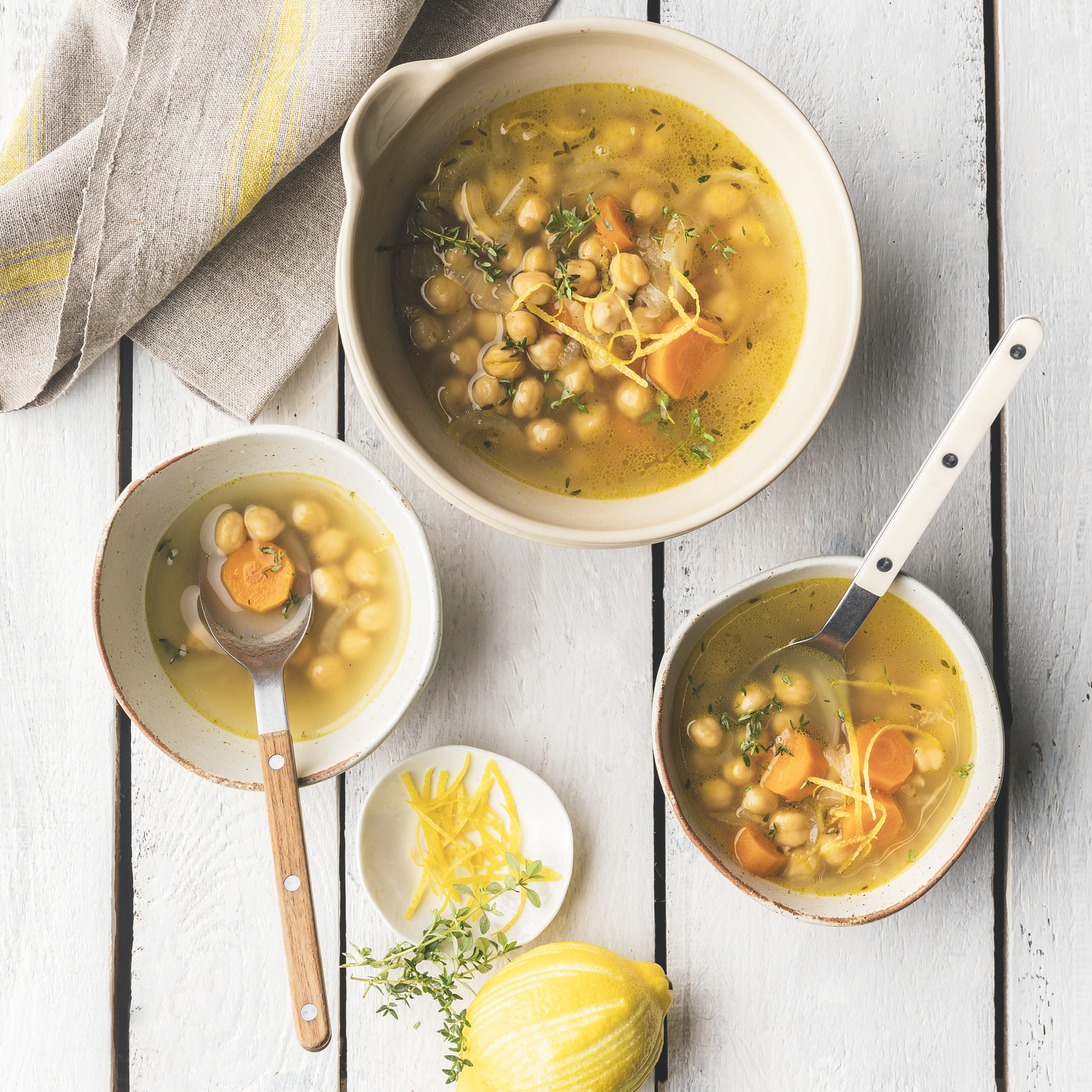 Garbanzos a la griega