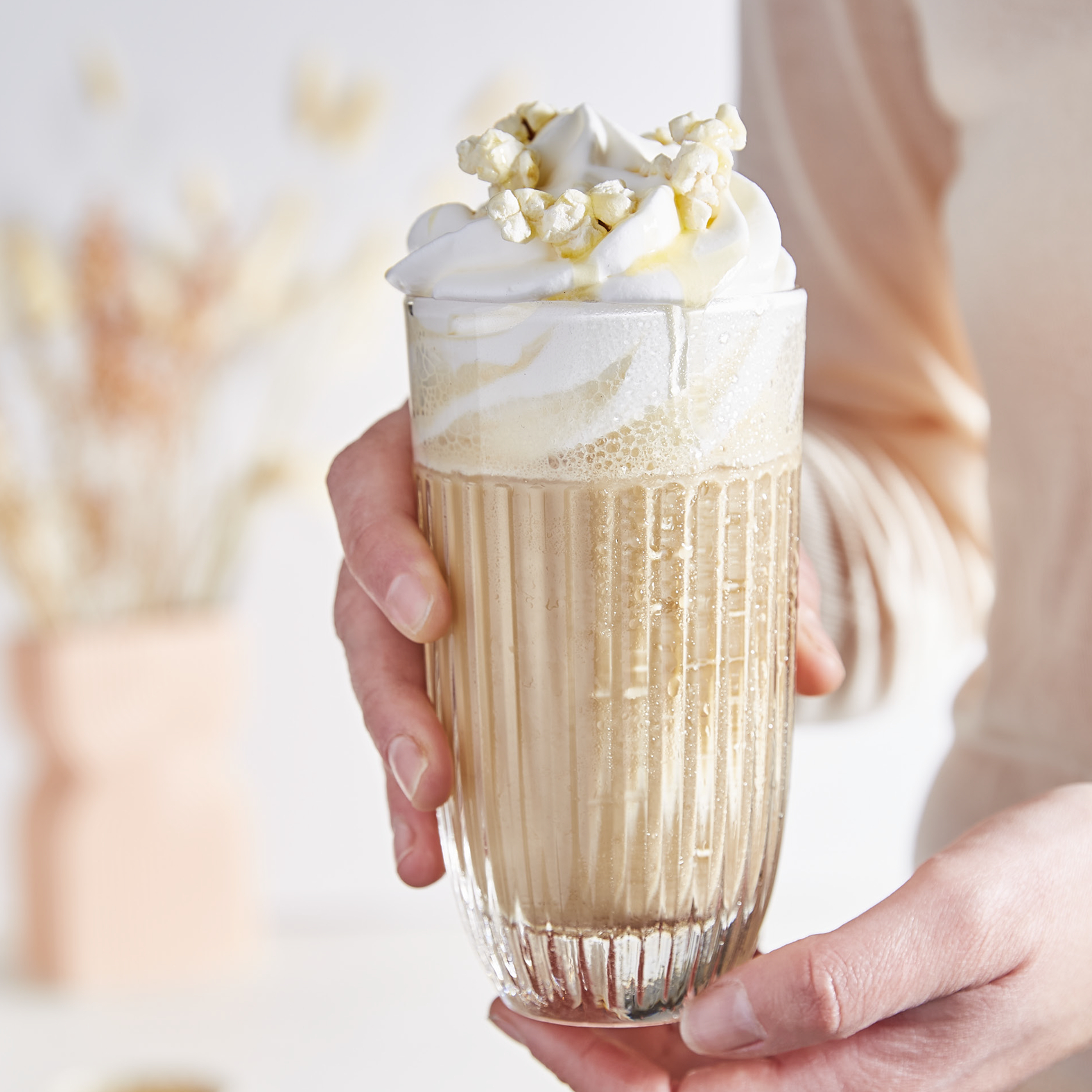 Frappuccino met honing en popcorn