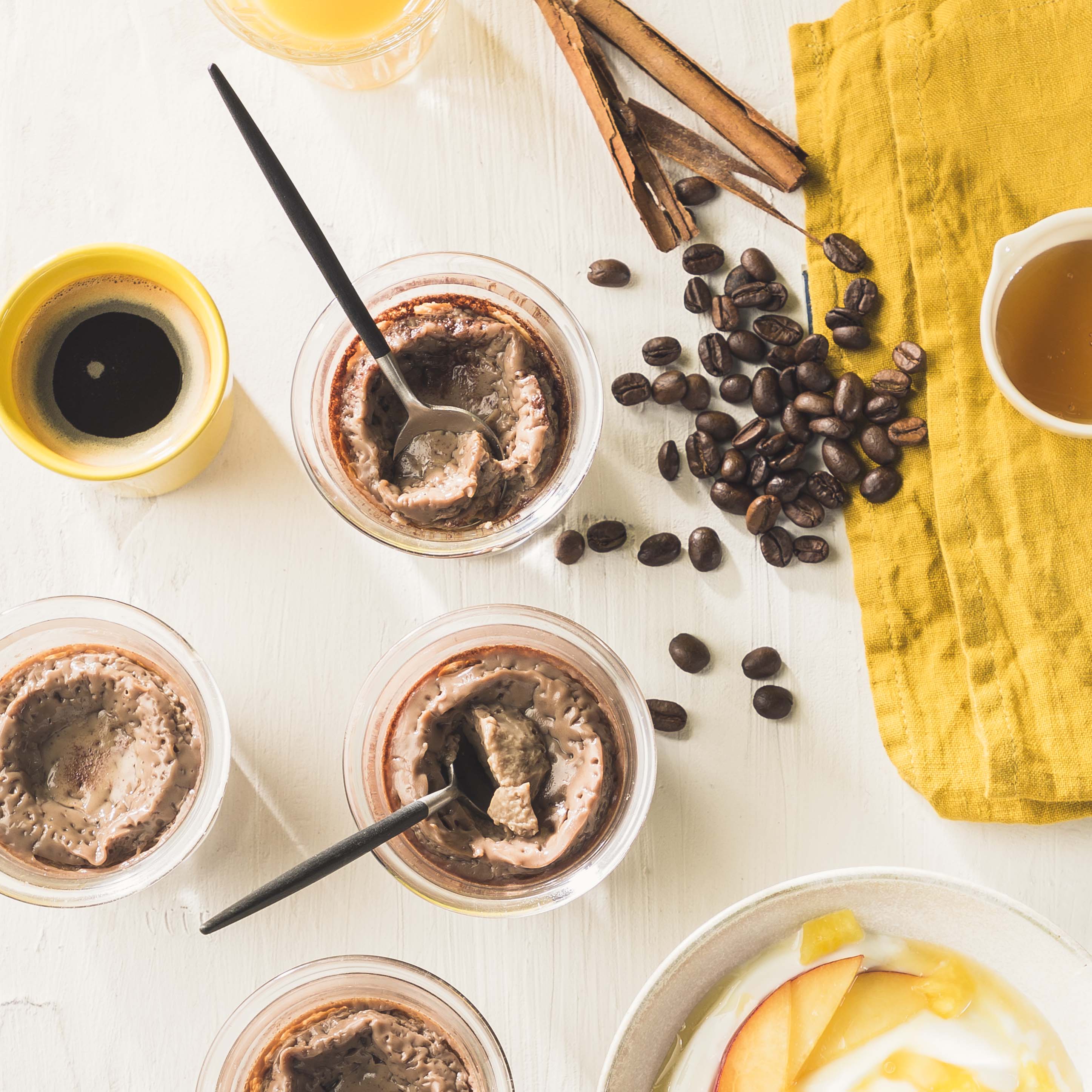 Pudins de Café Espresso