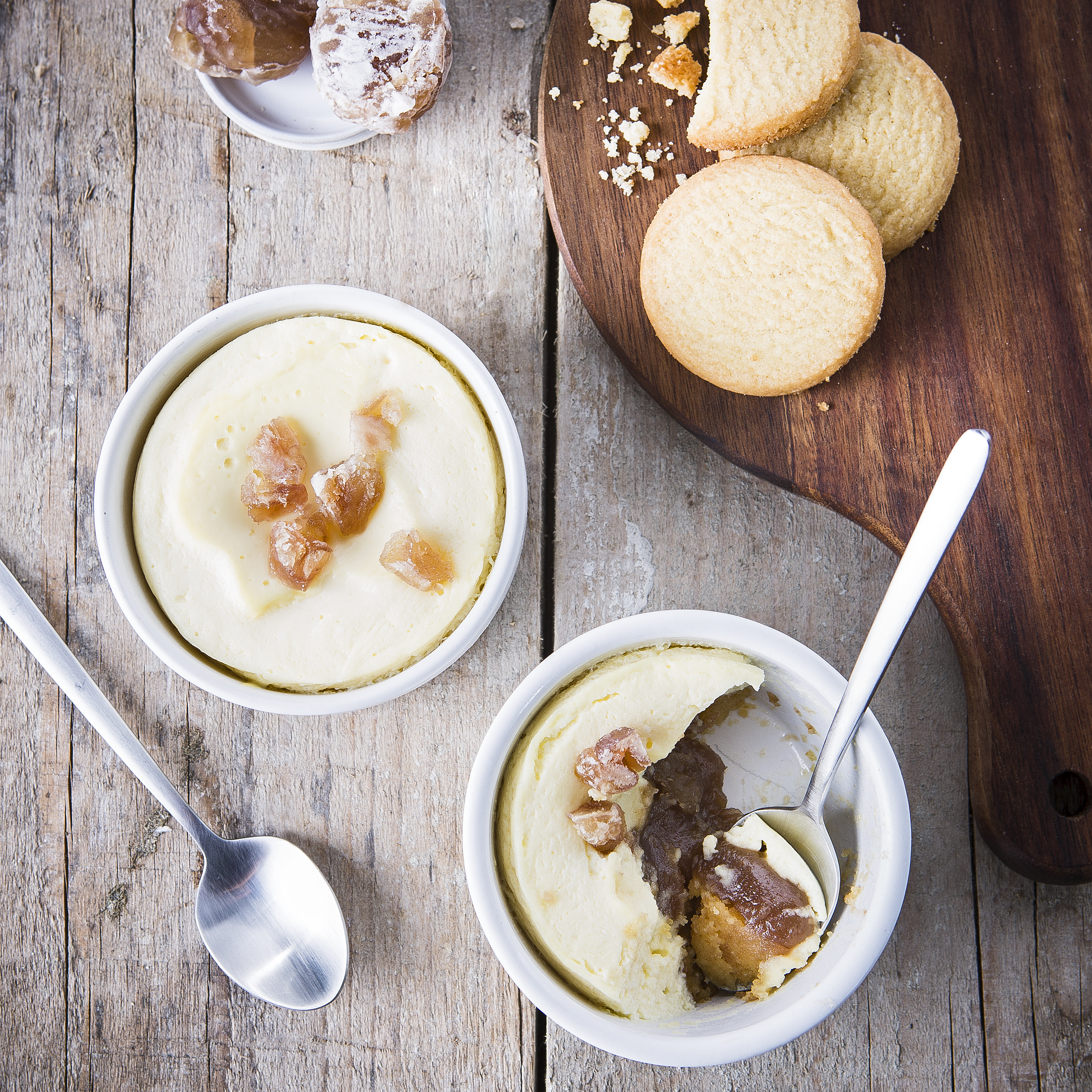 Cheesecake di castagne candite
