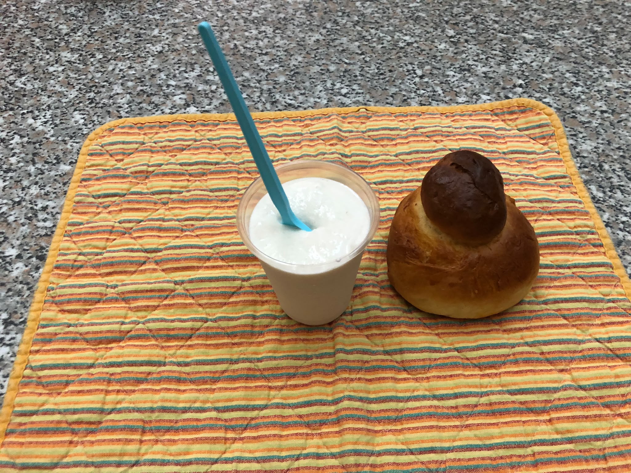 Granita alla mandorla siciliana