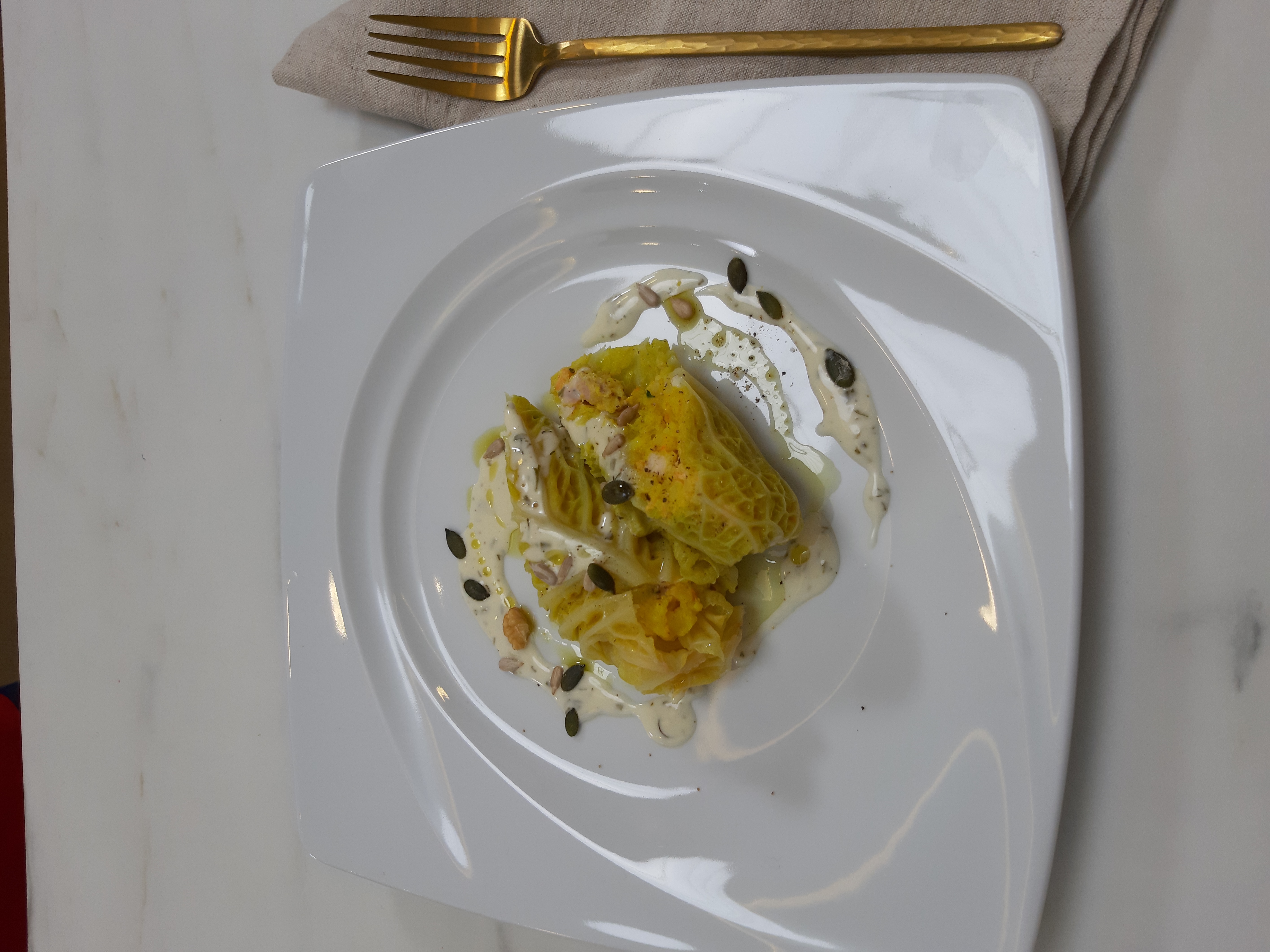 Involtini di merluzzo con patate e carote