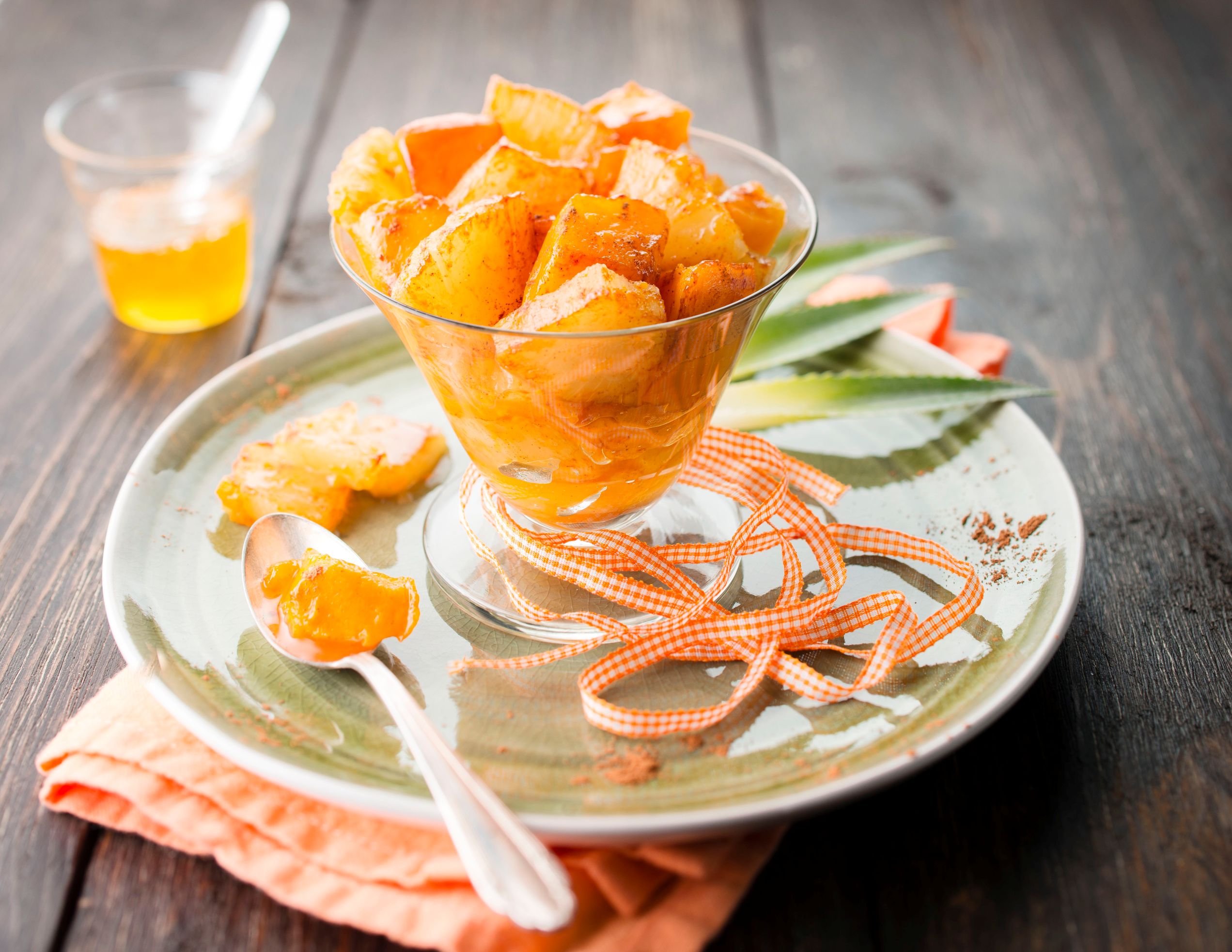 Ananas mit Mango