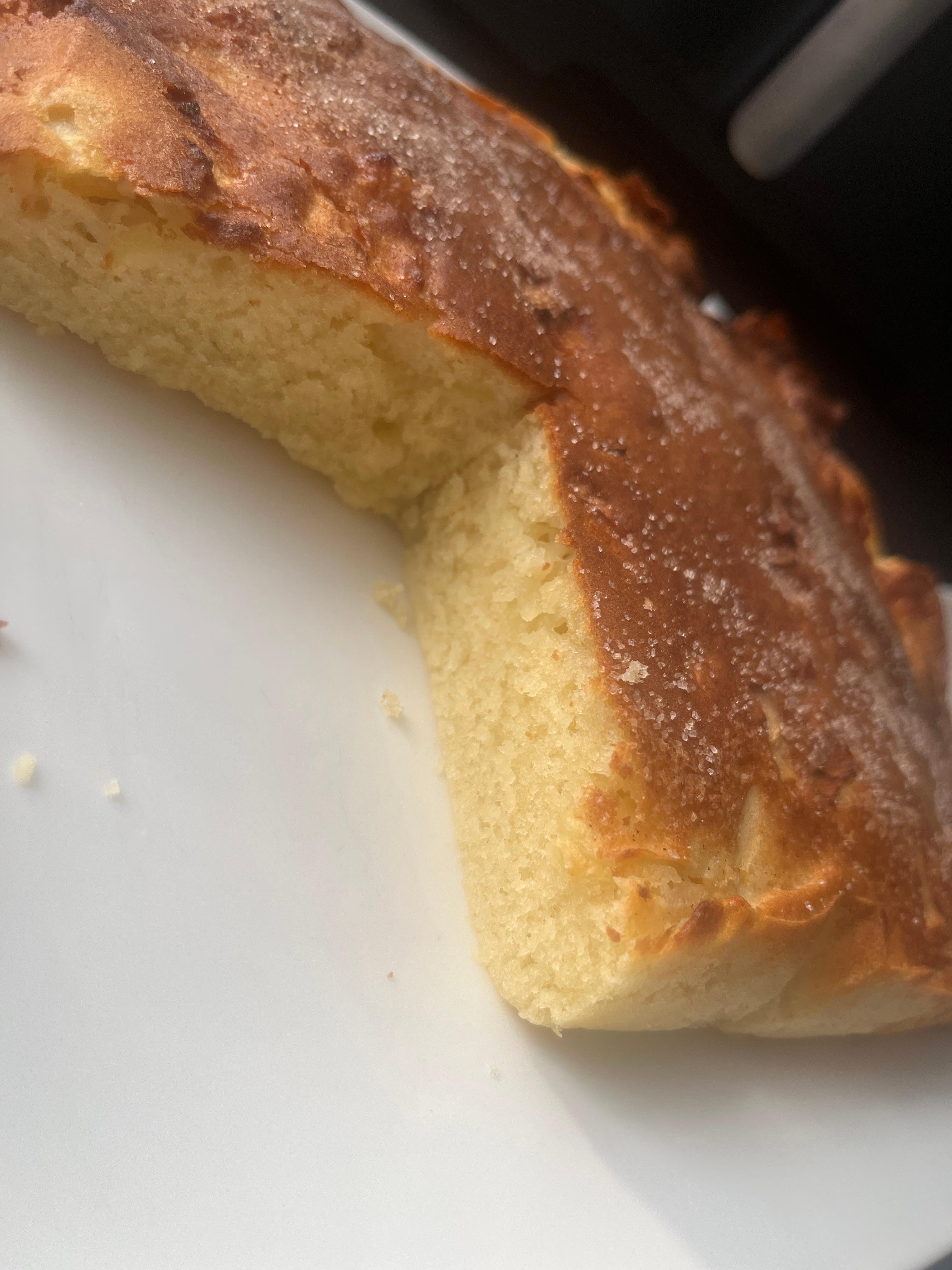 Apfel-Zimt Kuchen wenig Zucker