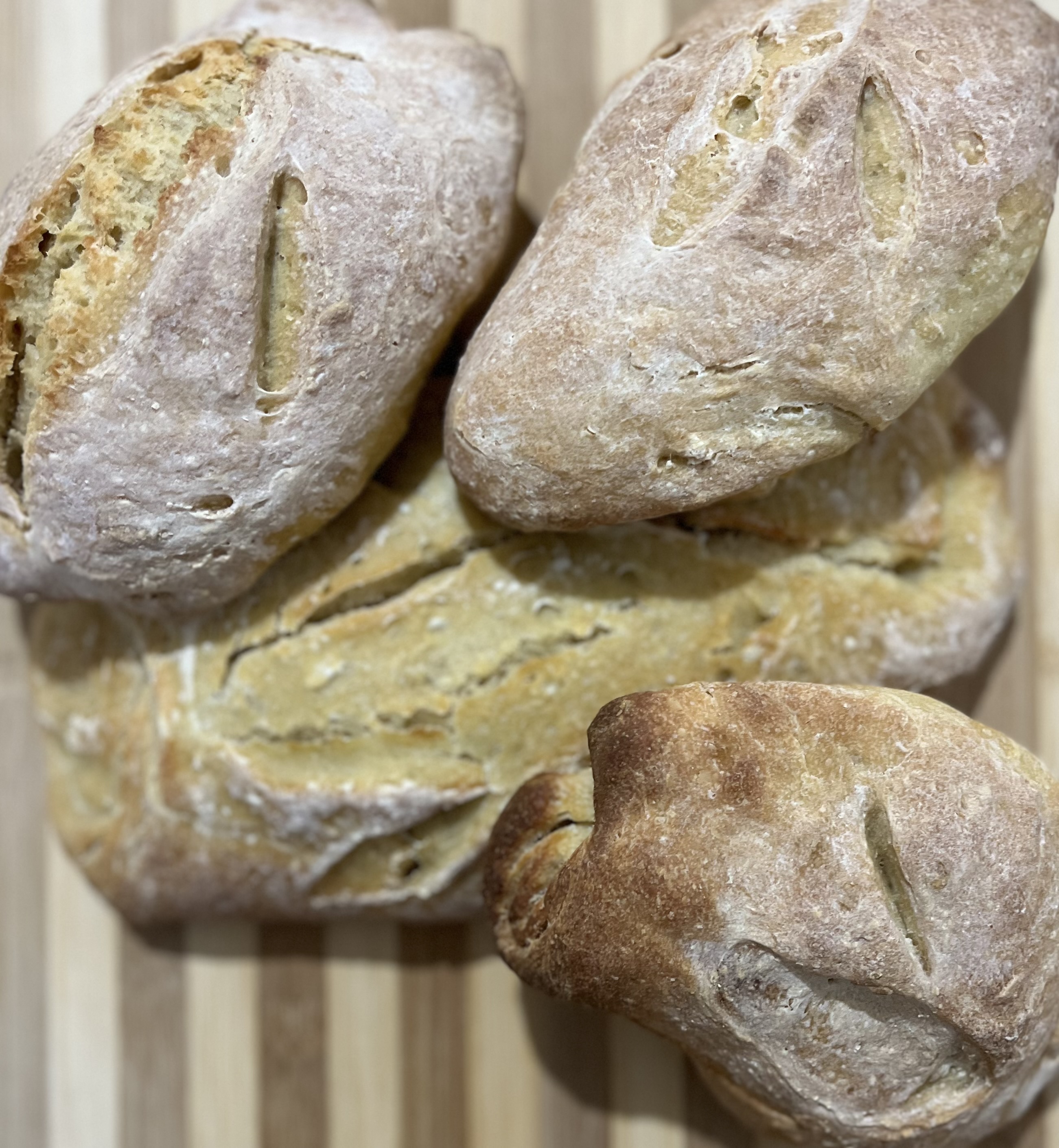 Pane casereccio con lievito madre