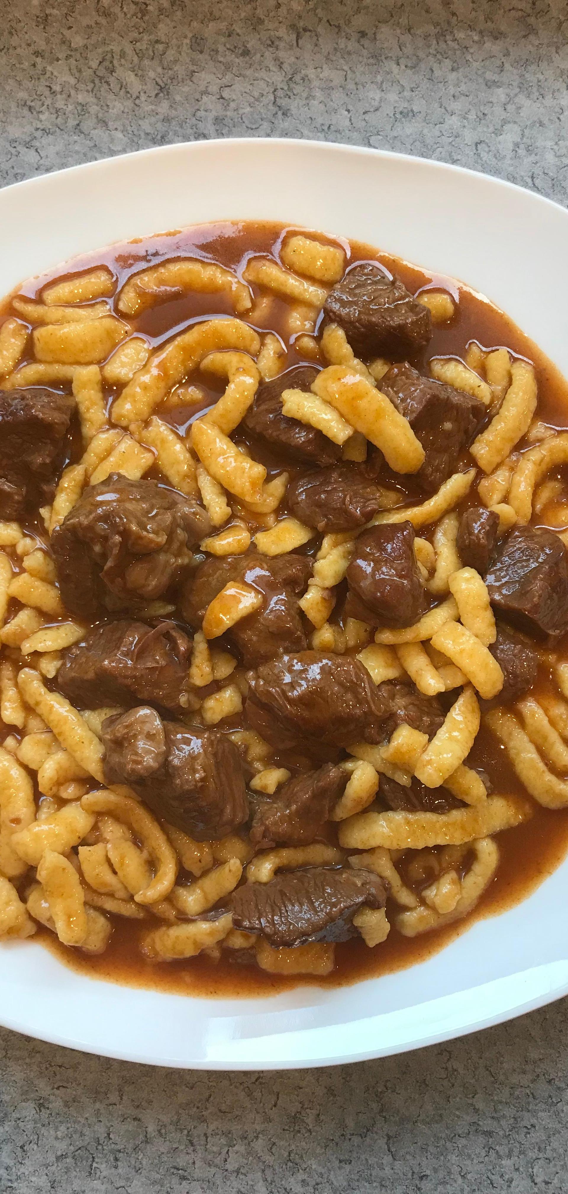 Rinderbraten mit Spätzle - Rezepte Cookeo | Krups