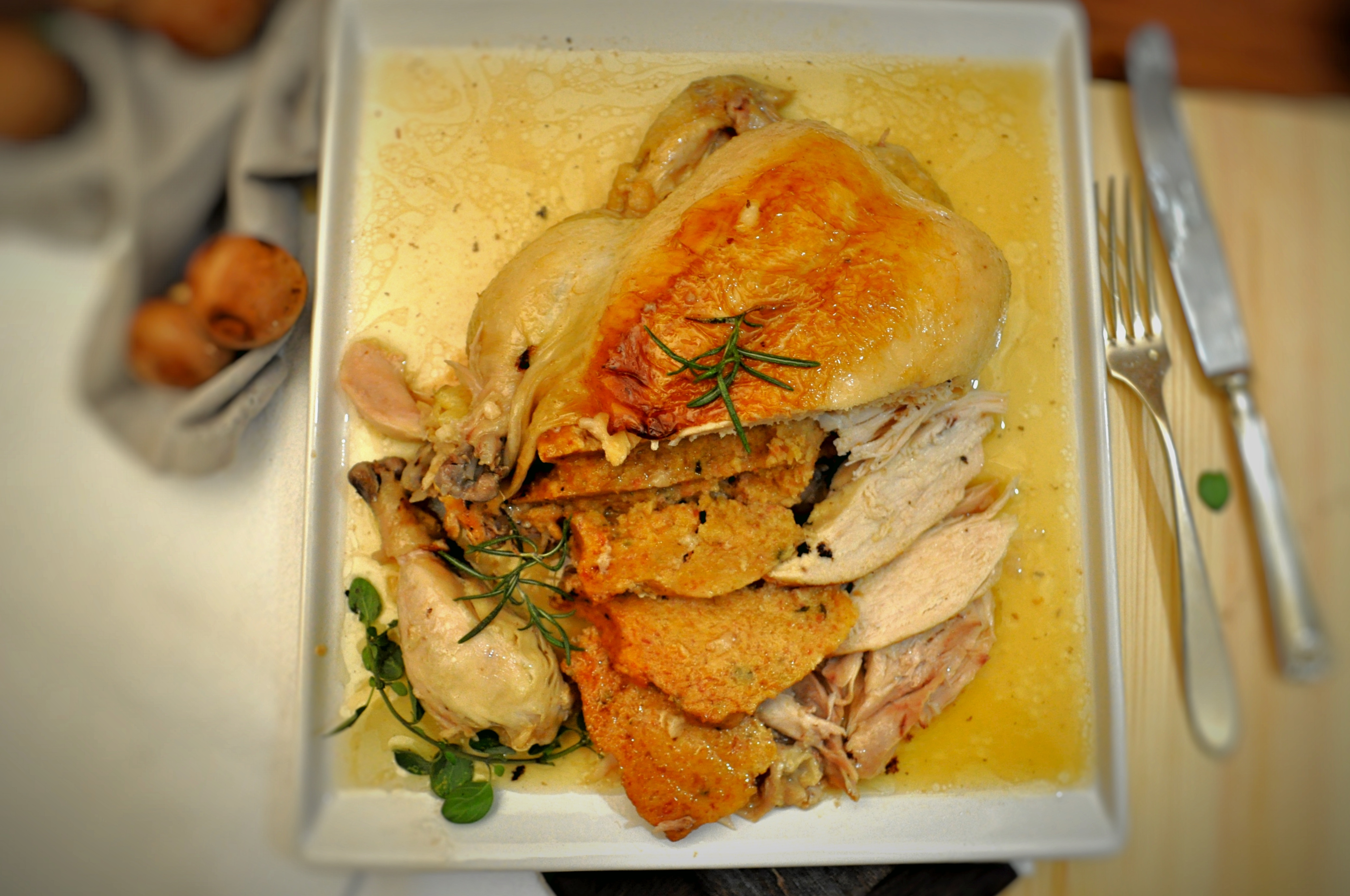 Pollo ripieno